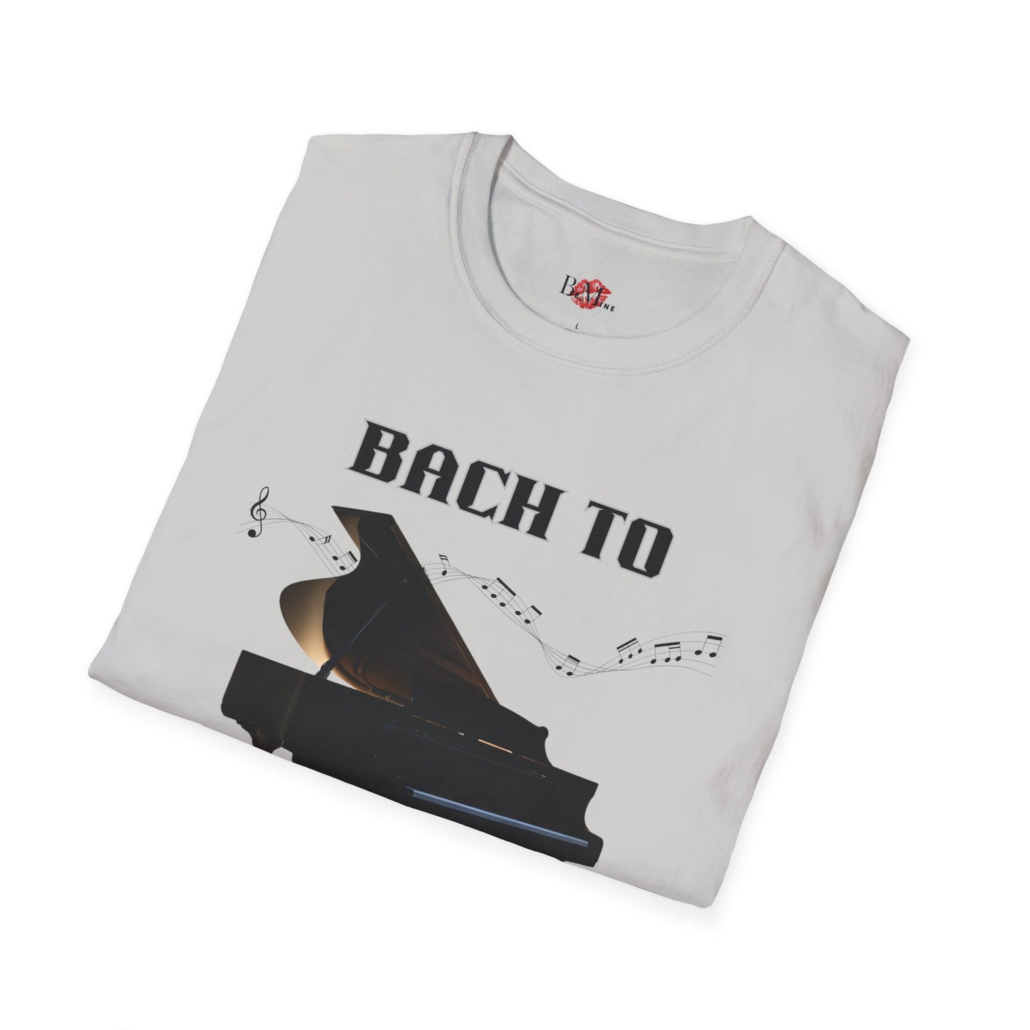 T-Shirt Bach to the Basics - Retro Music Lover Gift