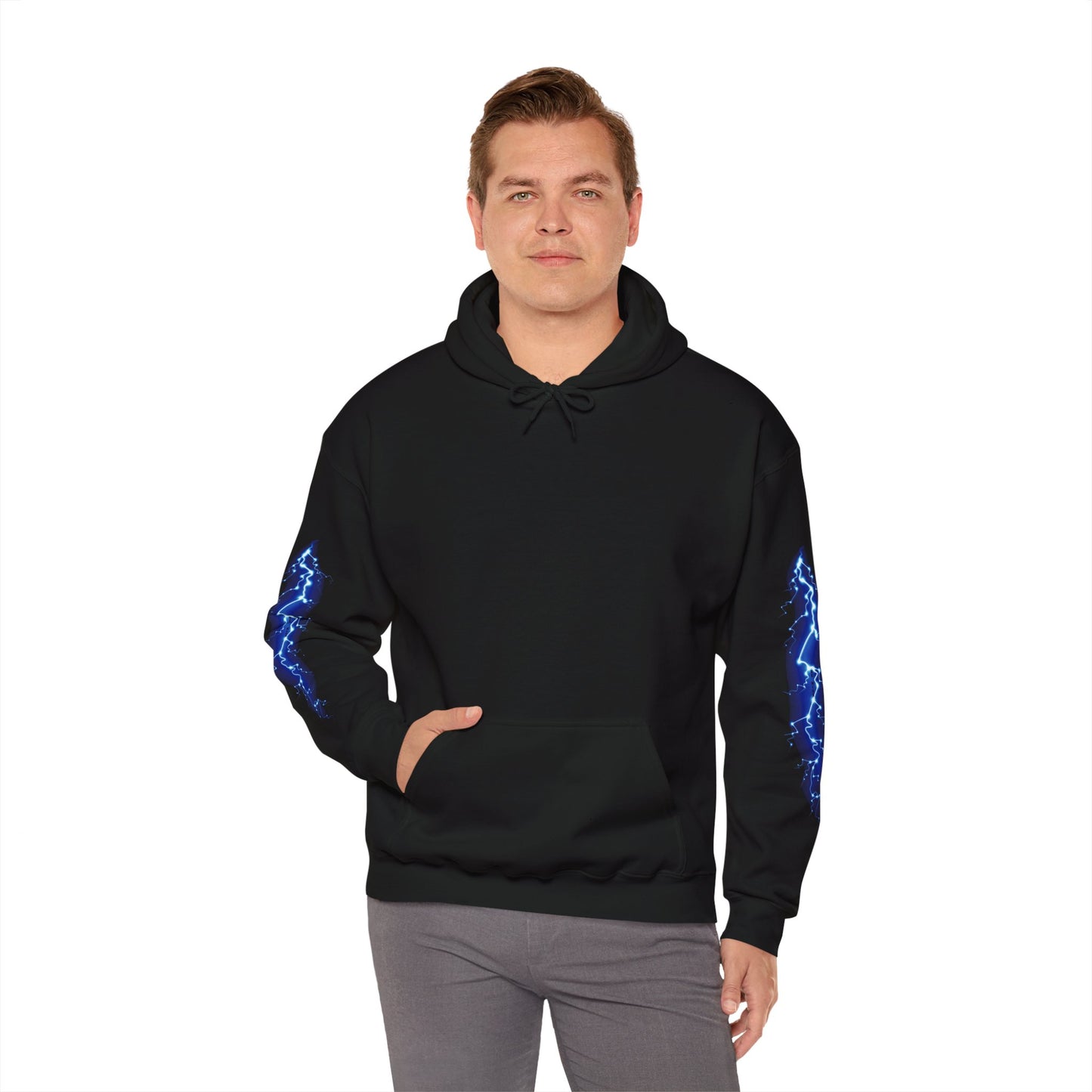 Rockin' My Guitar Hoodie - Unisex Heavy Blend™ Sweatshirt for Music Lovers