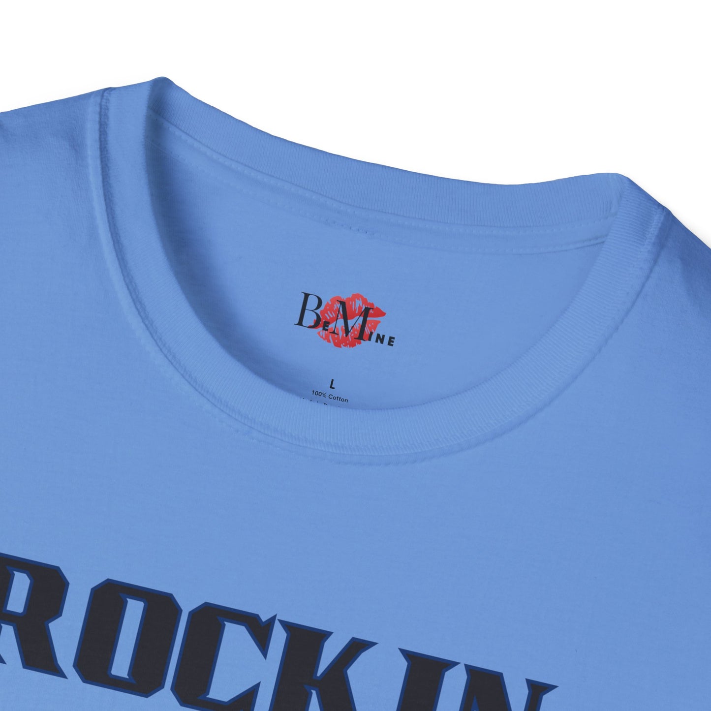 Rockin' My Guitar Unisex Softstyle T-Shirt - Perfect for Music Lovers
