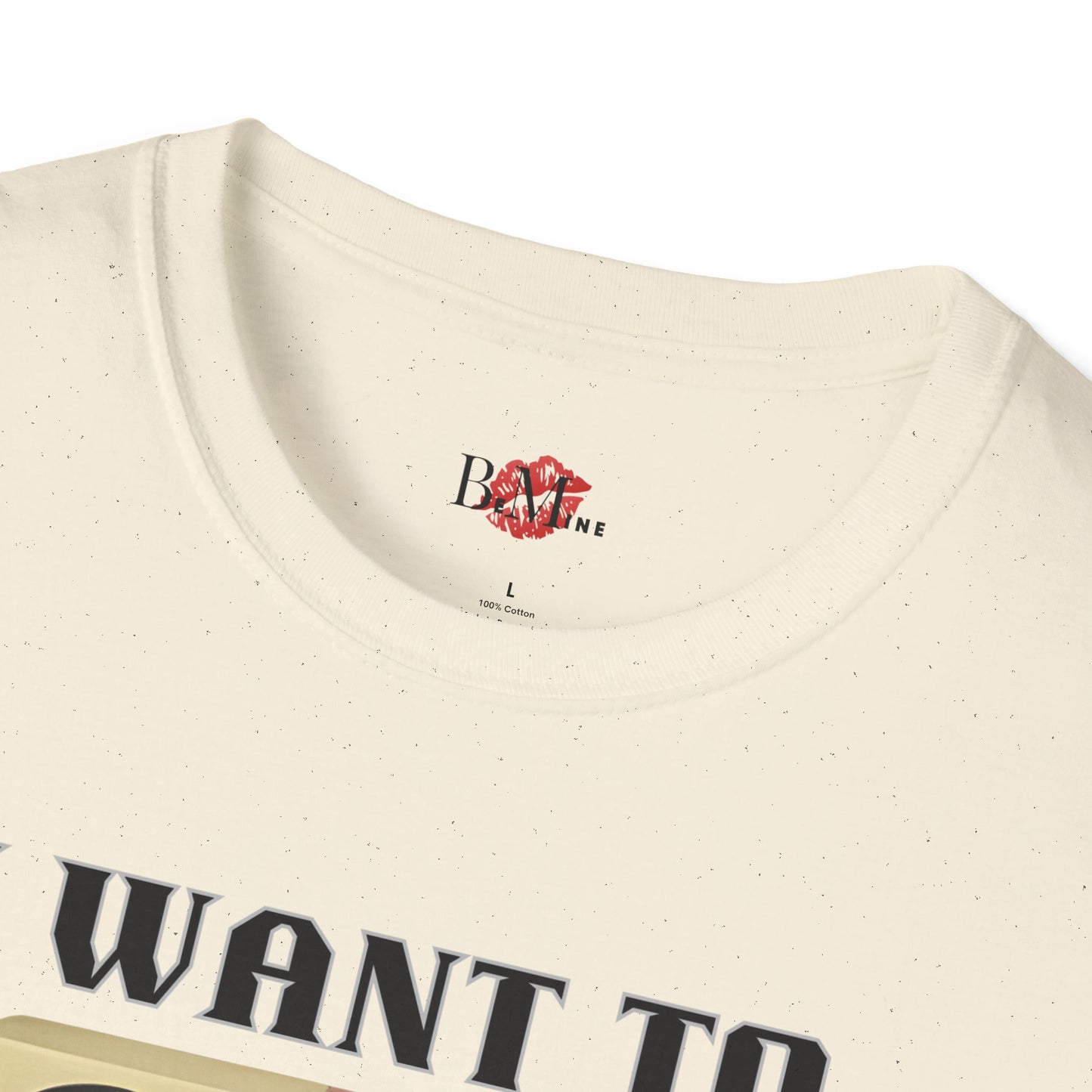 I Want to Pump You Up Unisex Softstyle T-Shirt - Fun Graphic Tee for Music Lovers