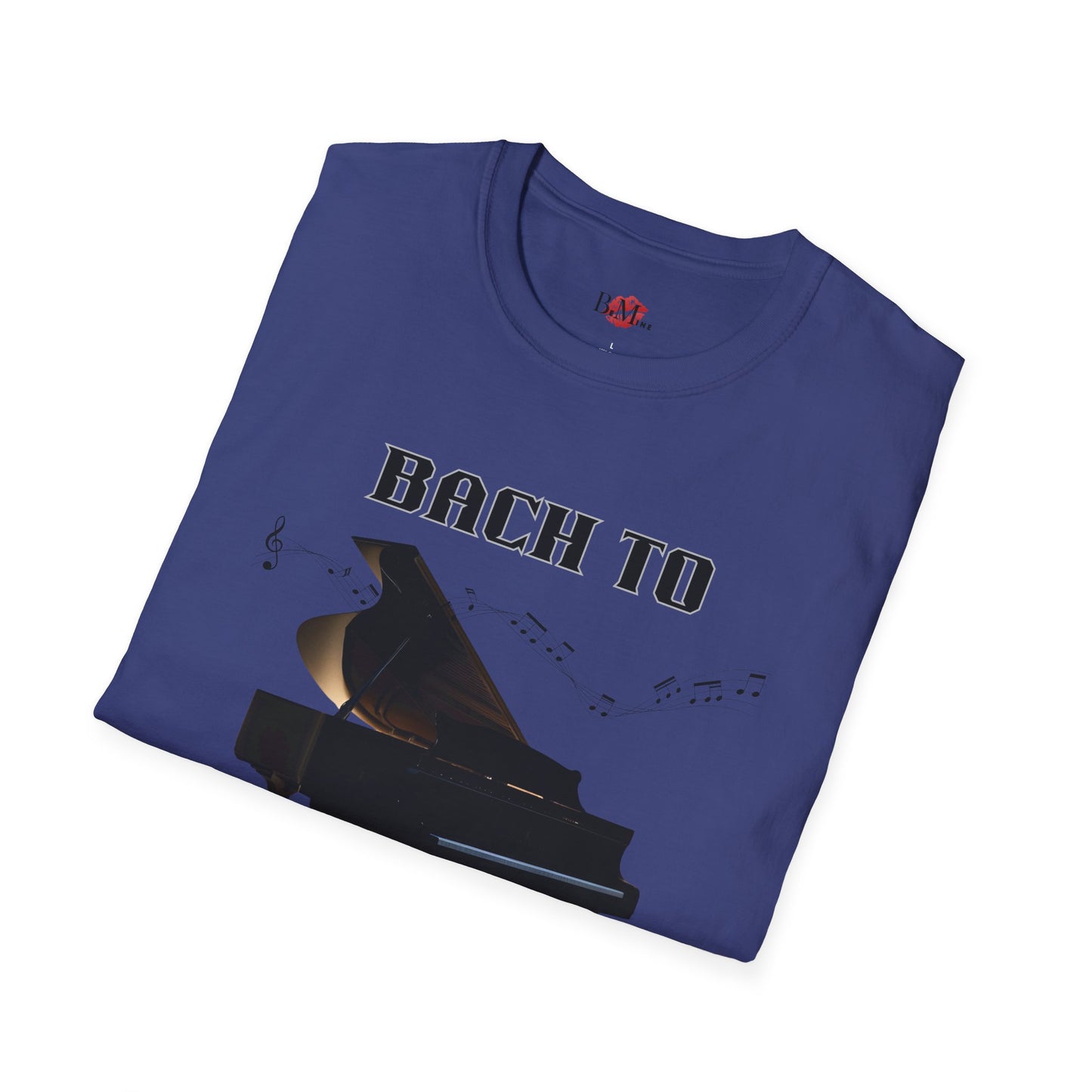 T-Shirt Bach to the Basics - Retro Music Lover Gift