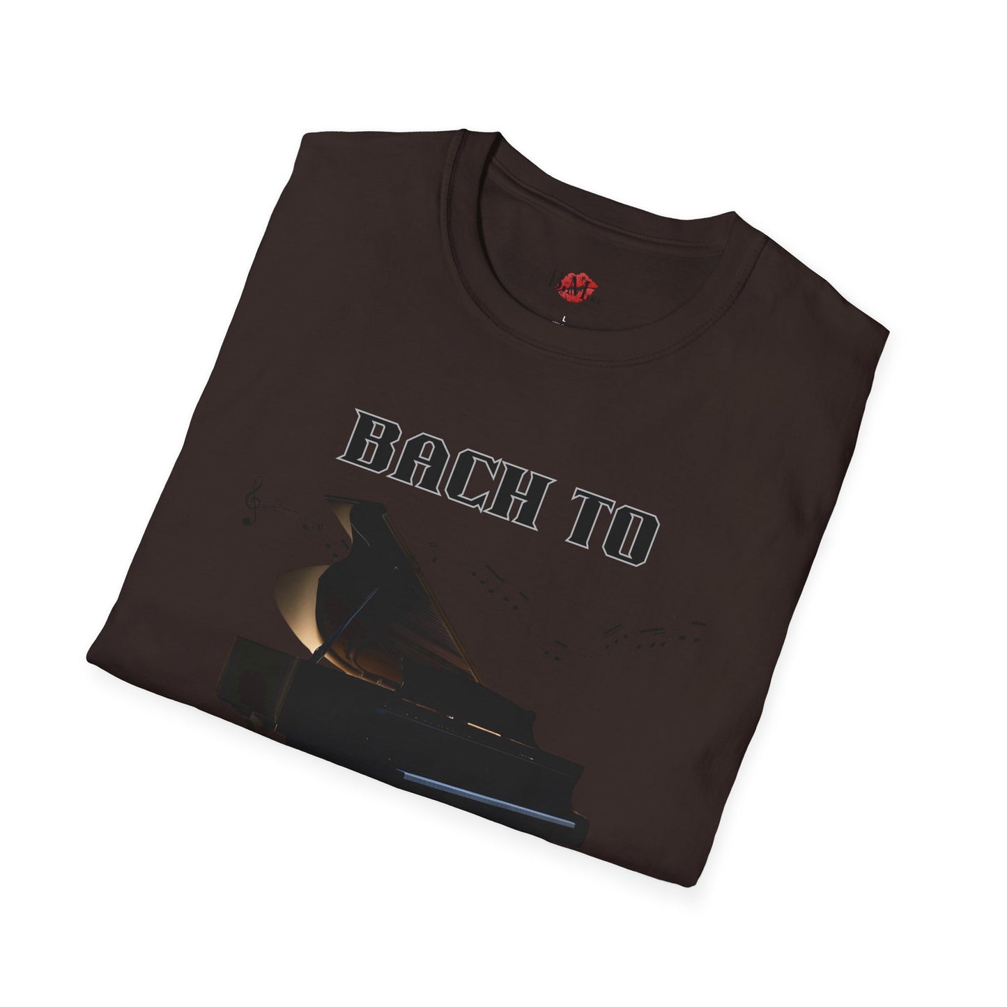 T-Shirt Bach to the Basics - Retro Music Lover Gift