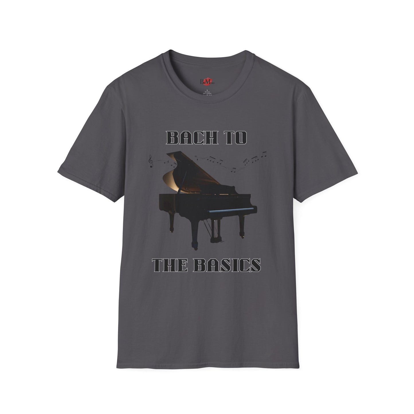 T-Shirt Bach to the Basics - Retro Music Lover Gift