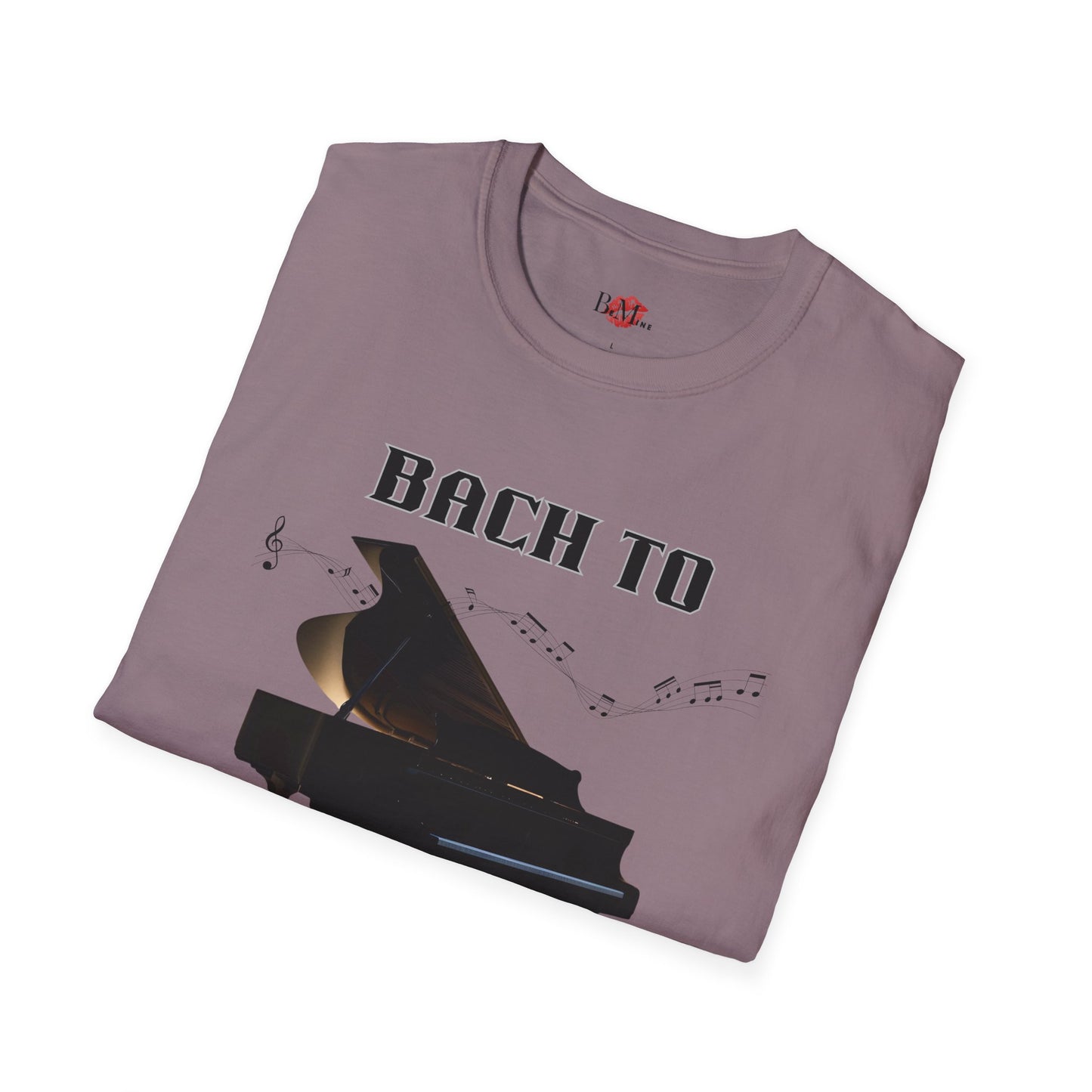 T-Shirt Bach to the Basics - Retro Music Lover Gift