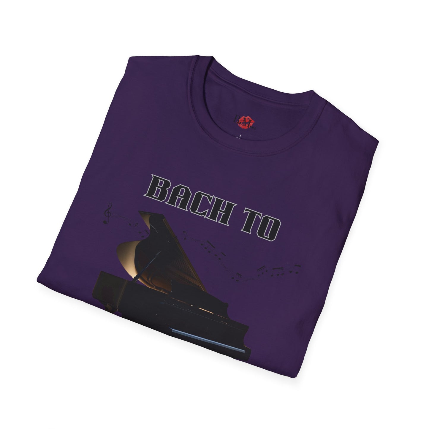 T-Shirt Bach to the Basics - Retro Music Lover Gift