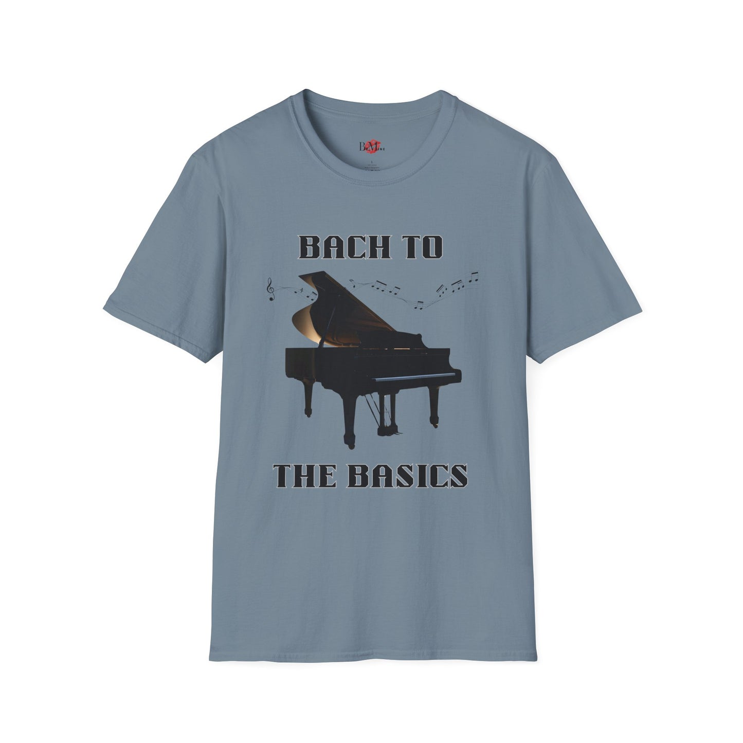 T-Shirt Bach to the Basics - Retro Music Lover Gift