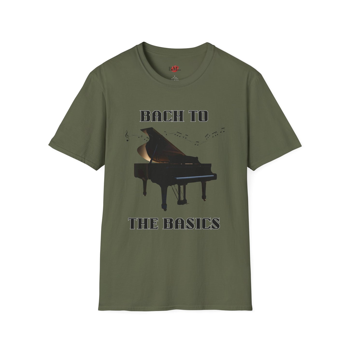 T-Shirt Bach to the Basics - Retro Music Lover Gift