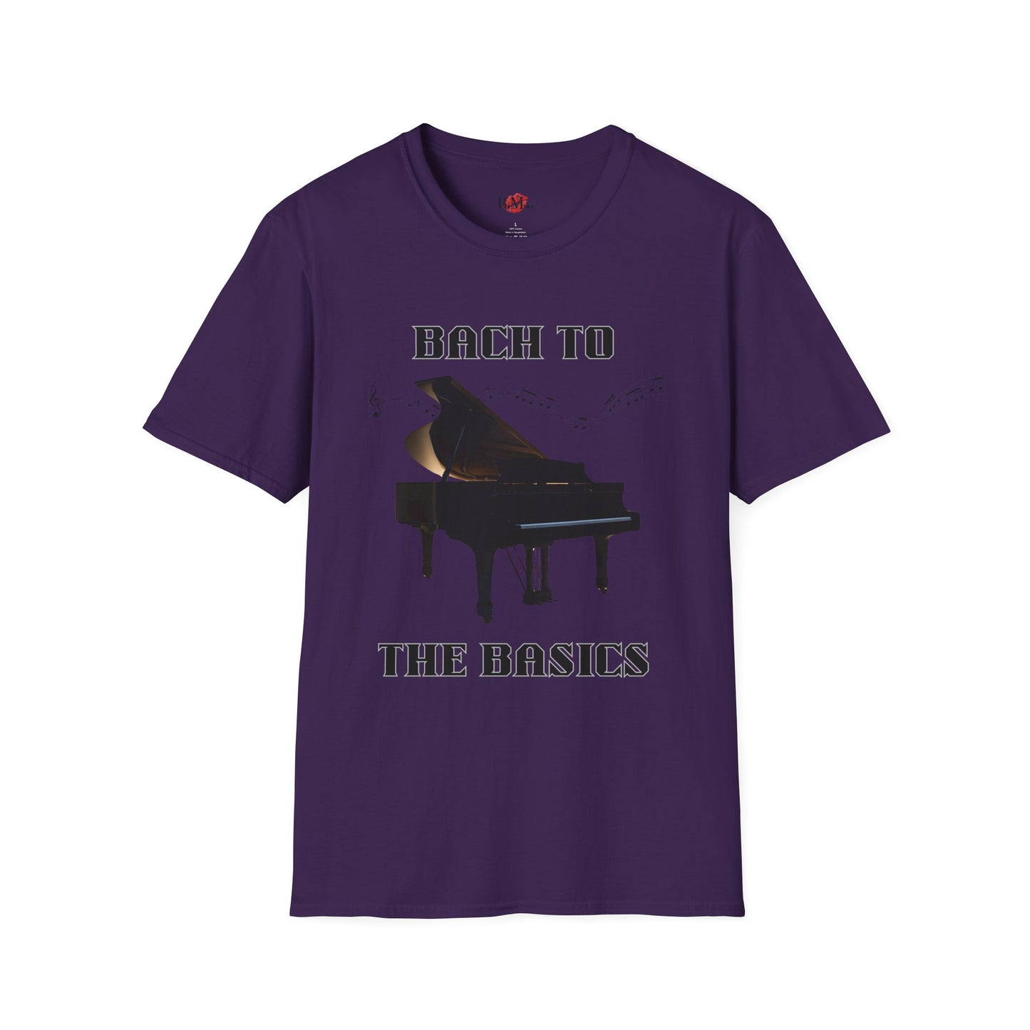 T-Shirt Bach to the Basics - Retro Music Lover Gift
