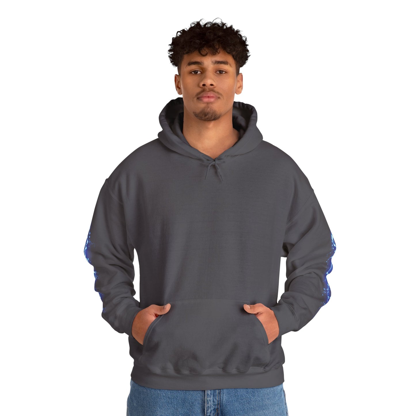 Rockin' My Guitar Hoodie - Unisex Heavy Blend™ Sweatshirt for Music Lovers
