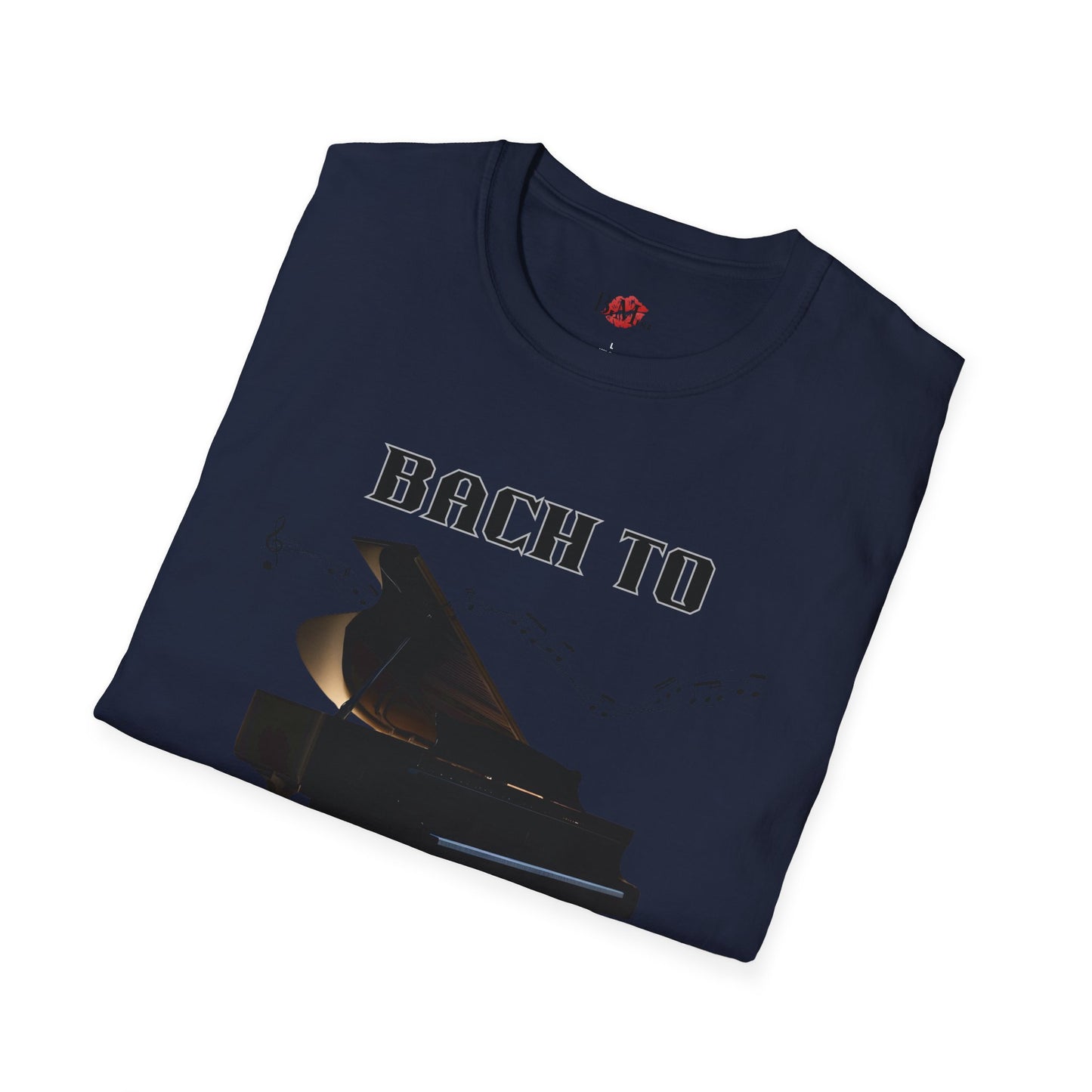 T-Shirt Bach to the Basics - Retro Music Lover Gift