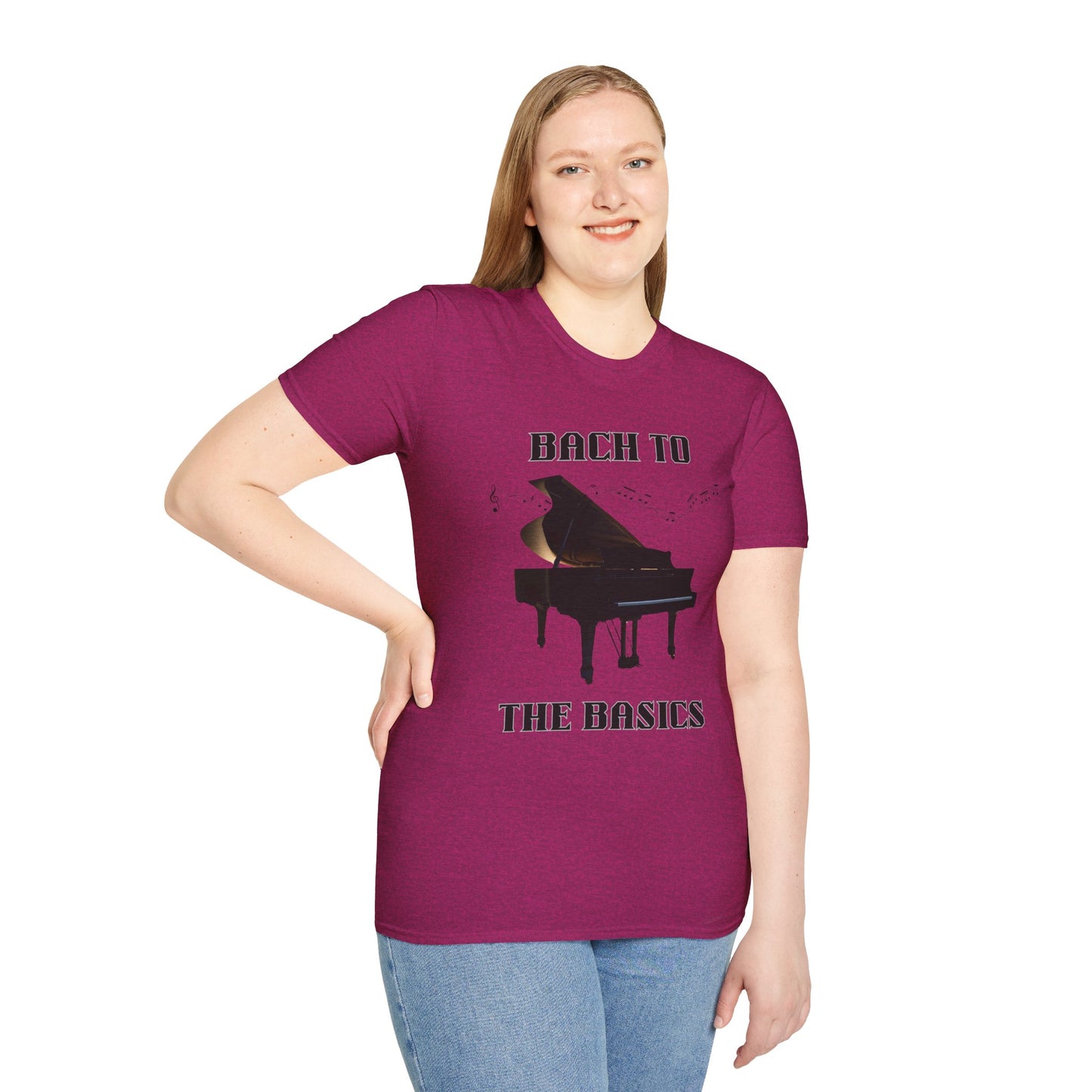 T-Shirt Bach to the Basics - Retro Music Lover Gift