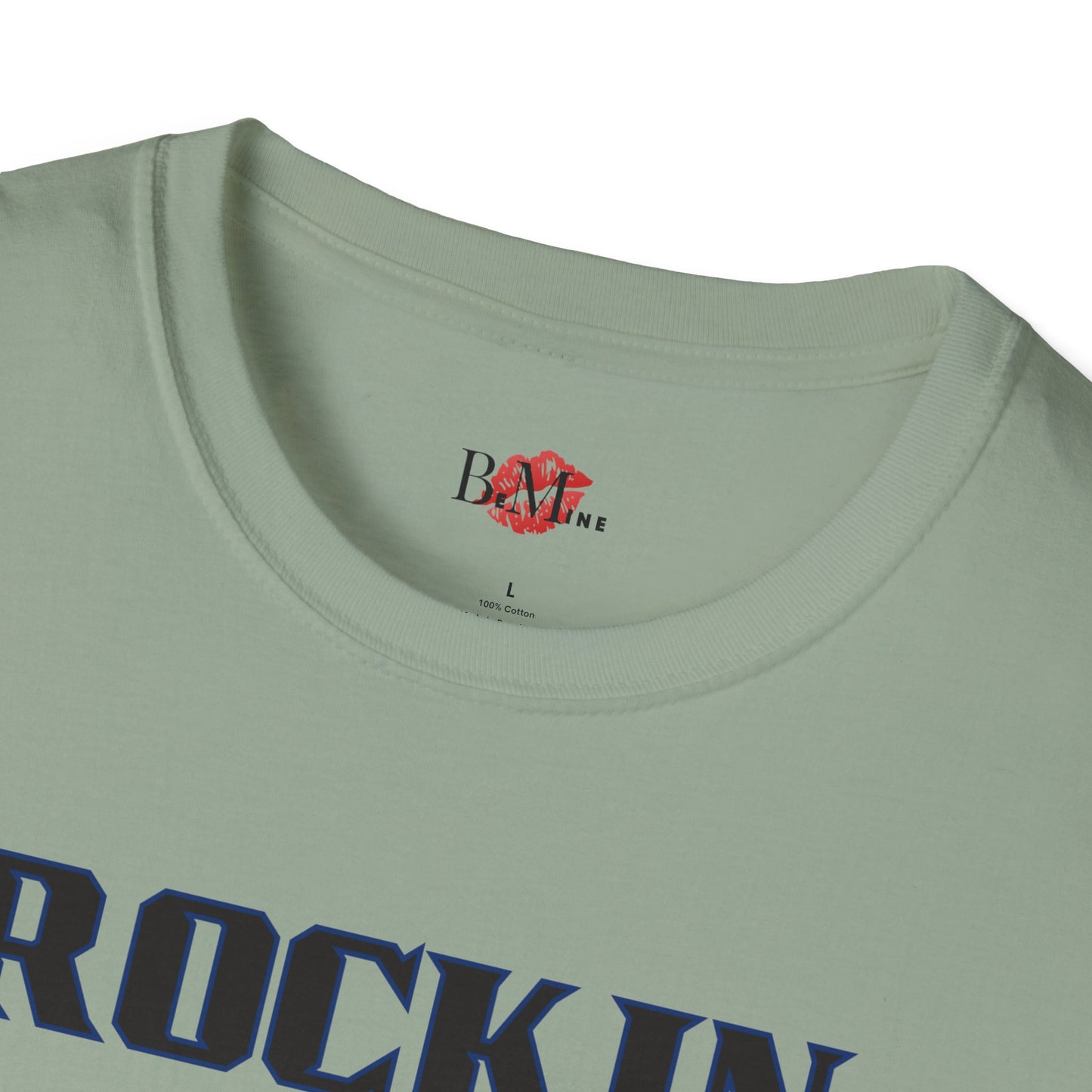 Rockin' My Guitar Unisex Softstyle T-Shirt - Perfect for Music Lovers