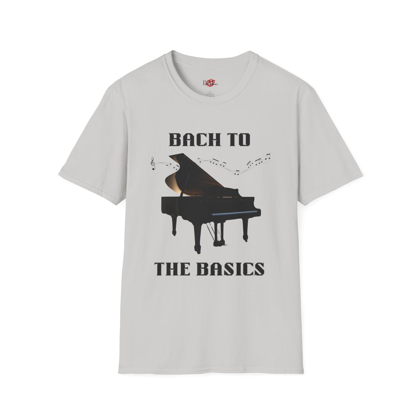 T-Shirt Bach to the Basics - Retro Music Lover Gift