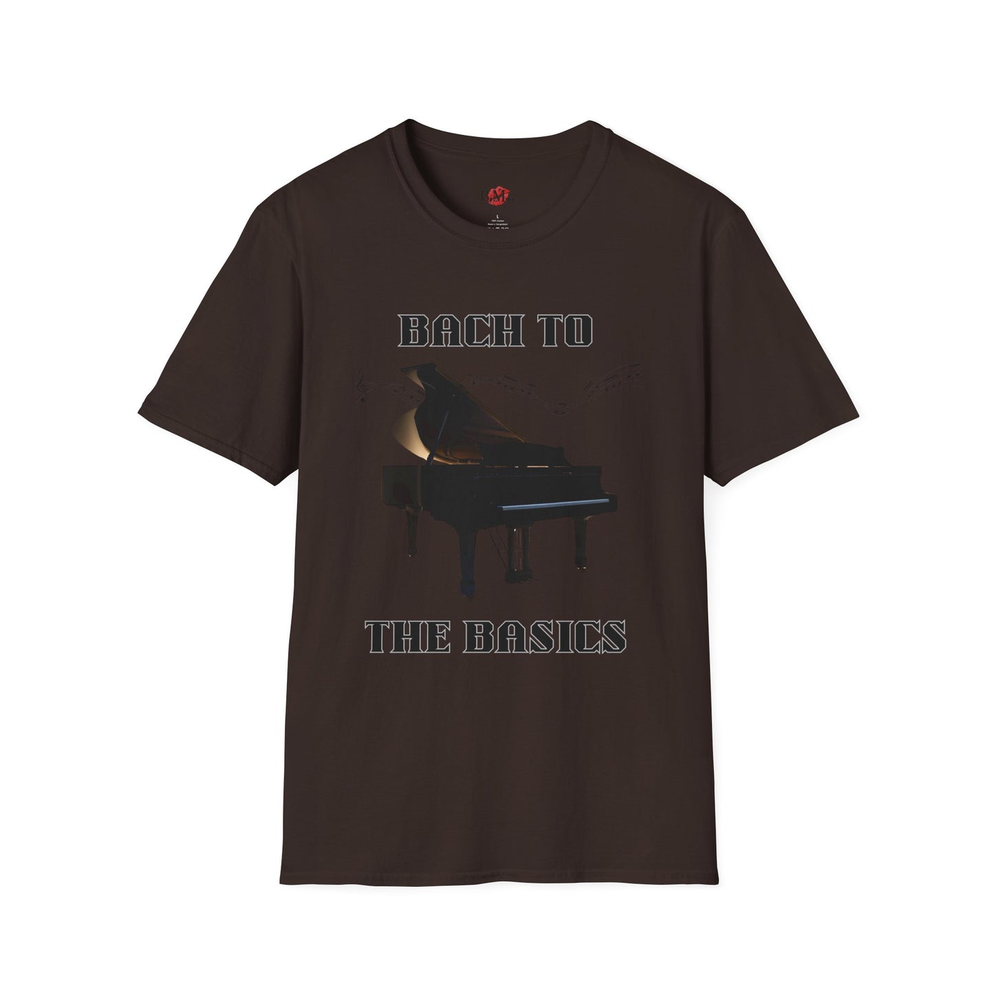 T-Shirt Bach to the Basics - Retro Music Lover Gift