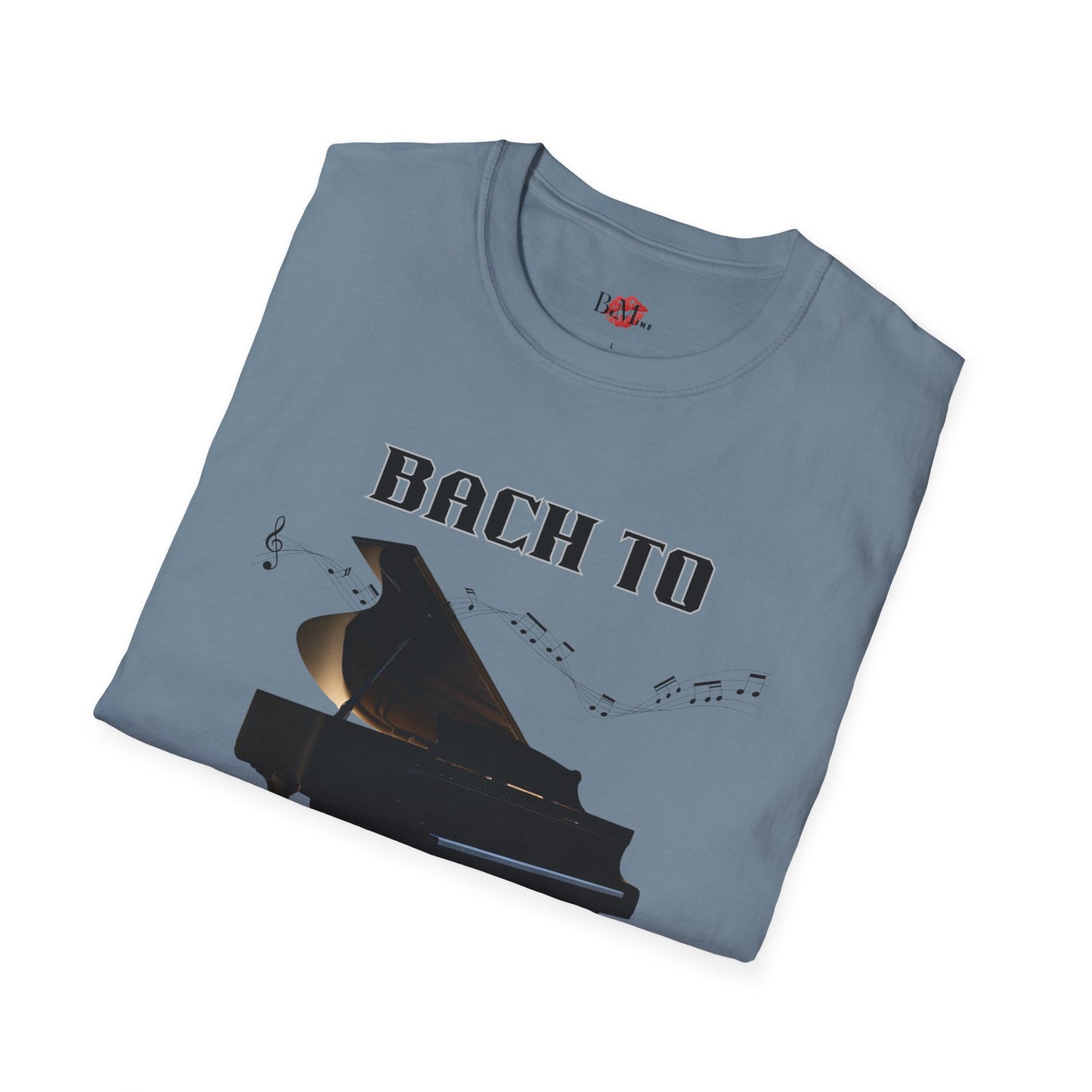 T-Shirt Bach to the Basics - Retro Music Lover Gift
