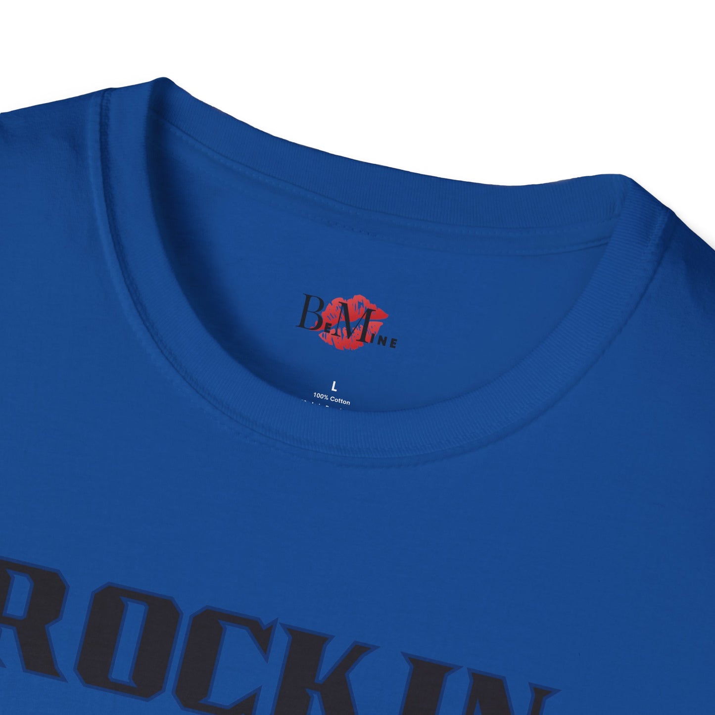 Rockin' My Guitar Unisex Softstyle T-Shirt - Perfect for Music Lovers