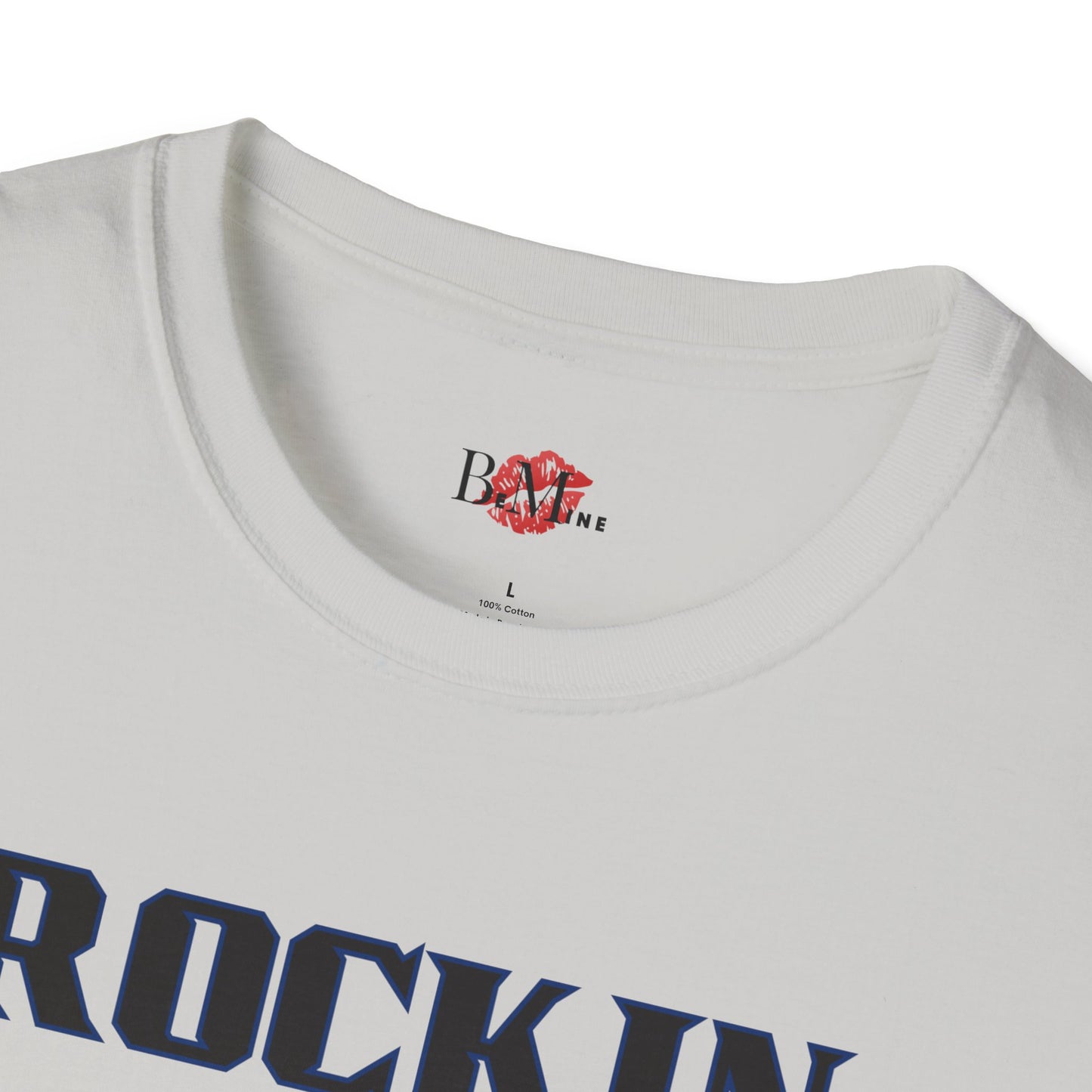 Rockin' My Guitar Unisex Softstyle T-Shirt - Perfect for Music Lovers