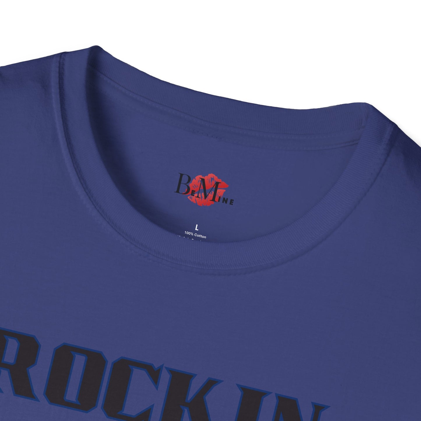 Rockin' My Guitar Unisex Softstyle T-Shirt - Perfect for Music Lovers
