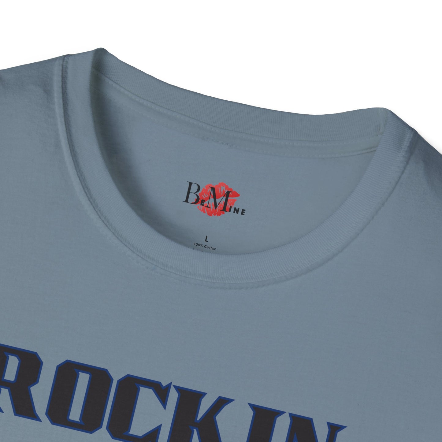 Rockin' My Guitar Unisex Softstyle T-Shirt - Perfect for Music Lovers