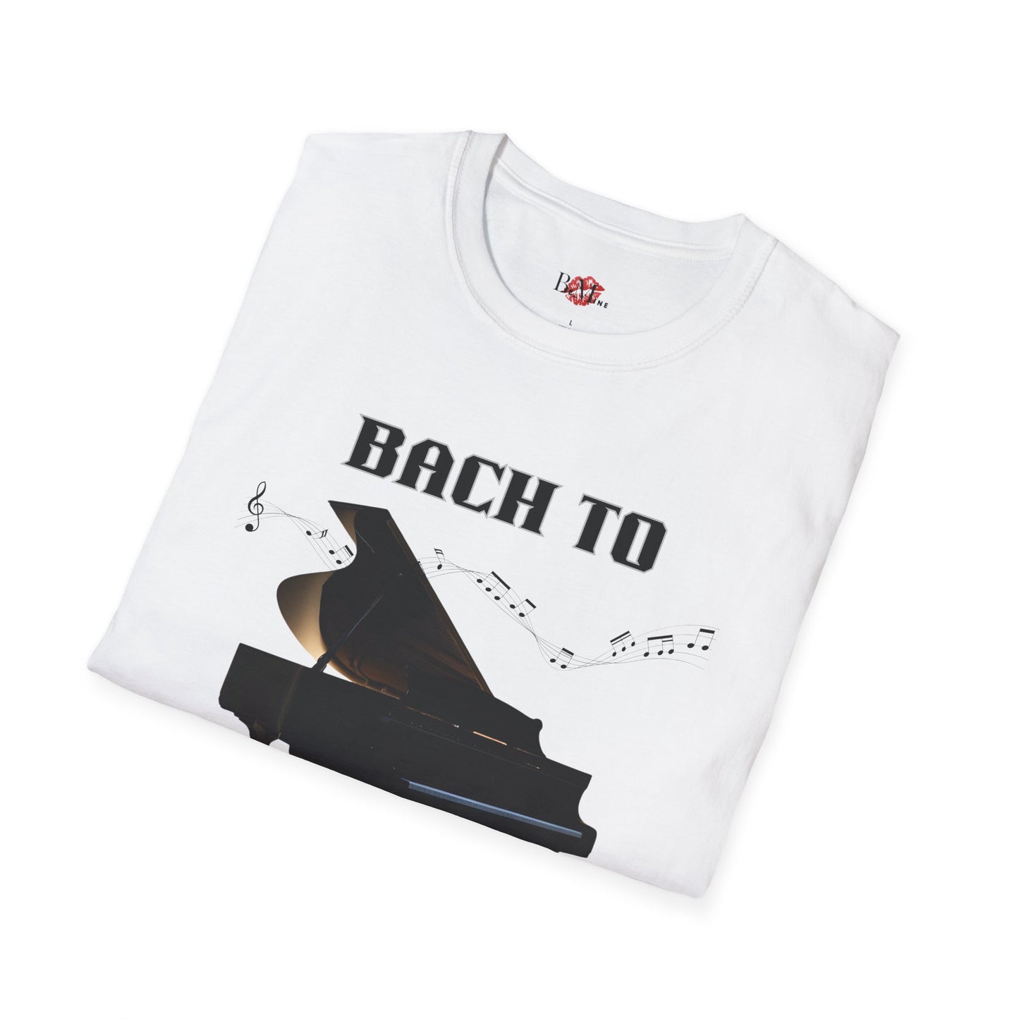 T-Shirt Bach to the Basics - Retro Music Lover Gift