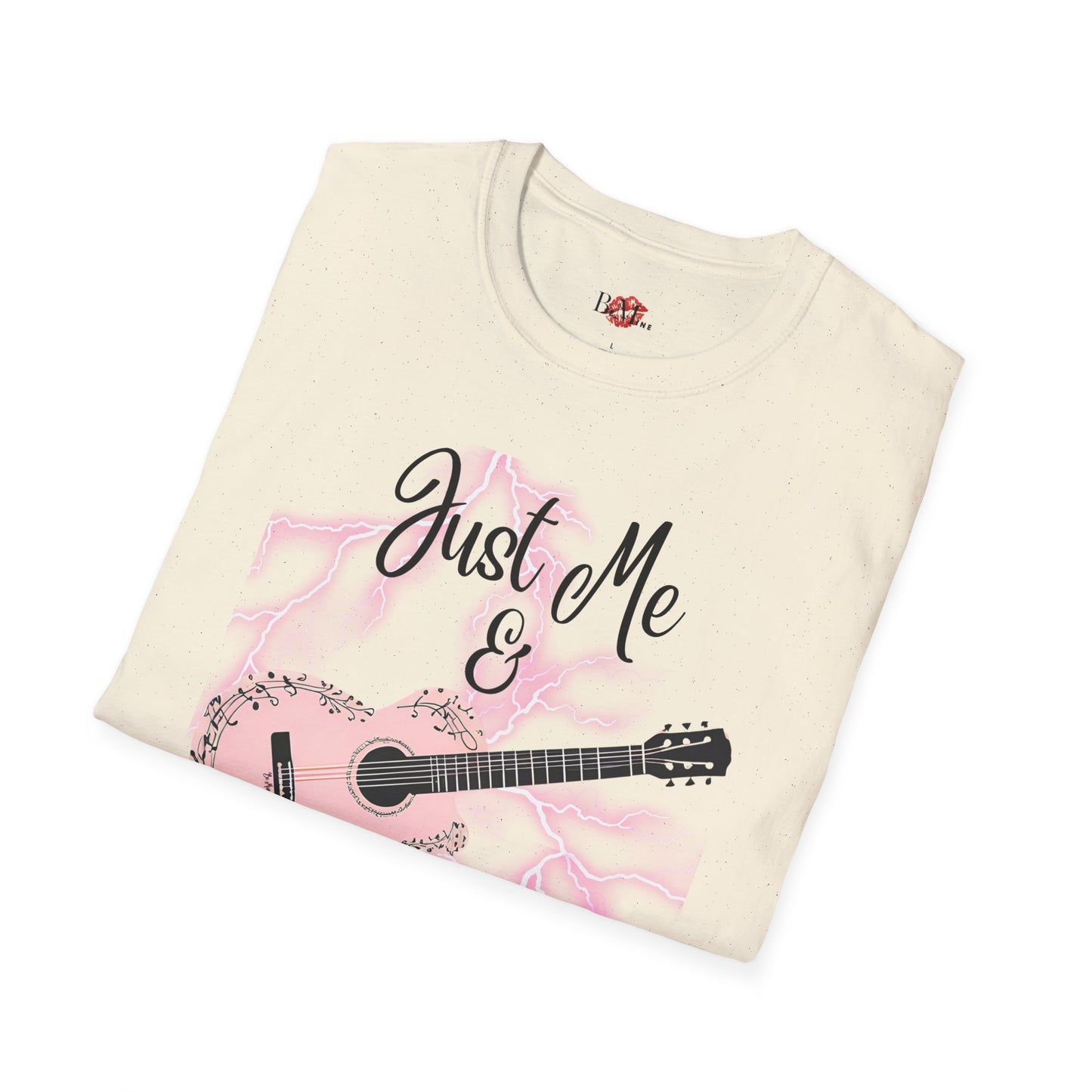 Guitarist Unisex T-Shirt - Just Me And My Guitar Design