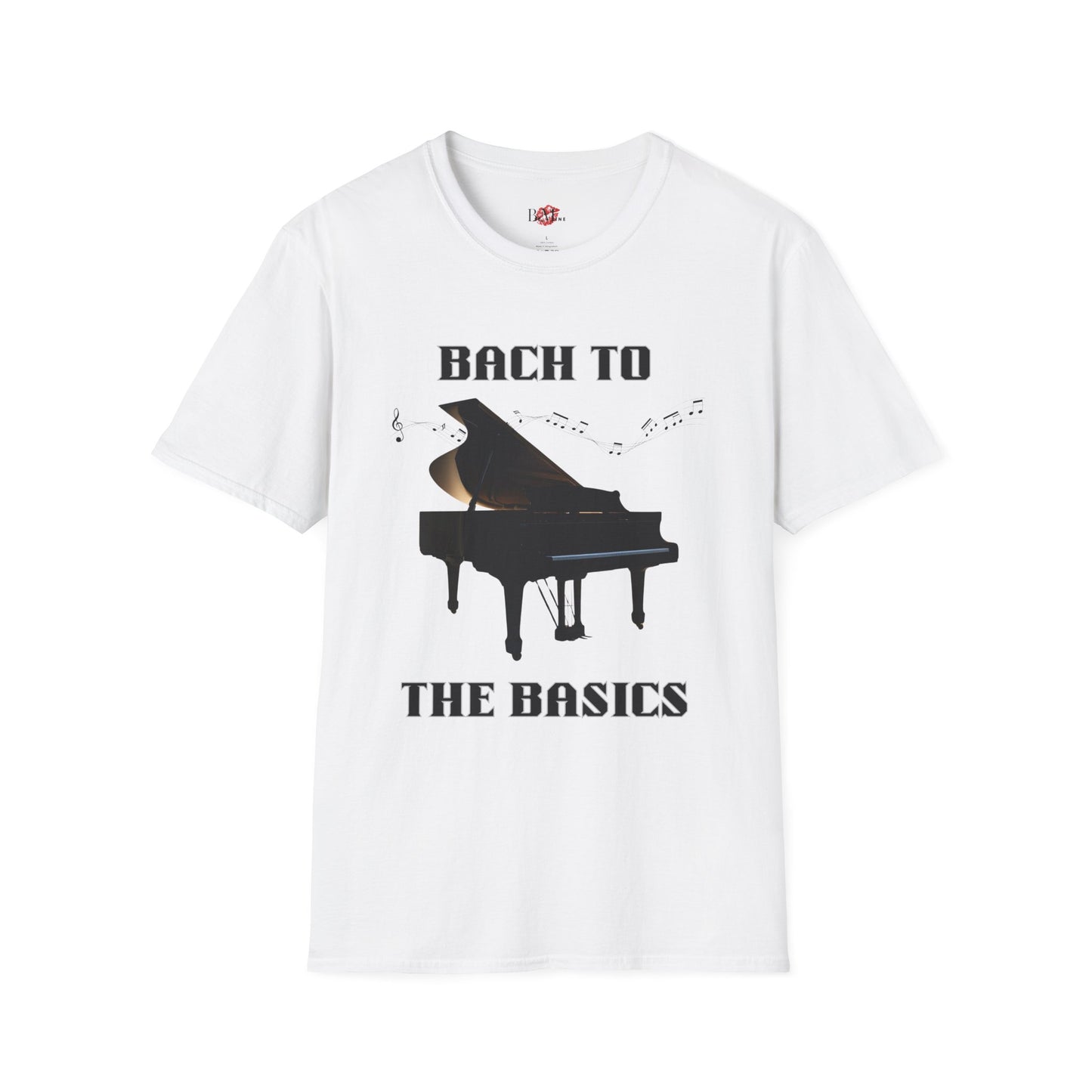 T-Shirt Bach to the Basics - Retro Music Lover Gift