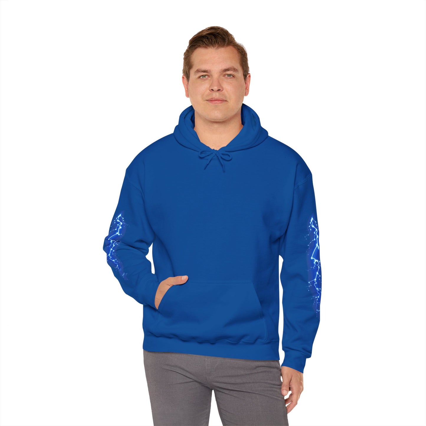 Rockin' My Guitar Hoodie - Unisex Heavy Blend™ Sweatshirt for Music Lovers