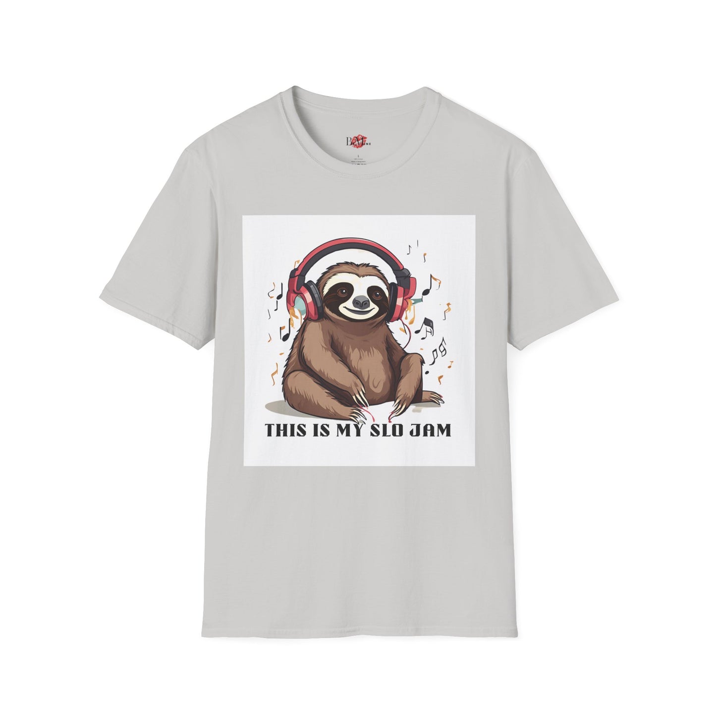 Sloth Softstyle T-Shirt - 'This is my Slo jam sloth'