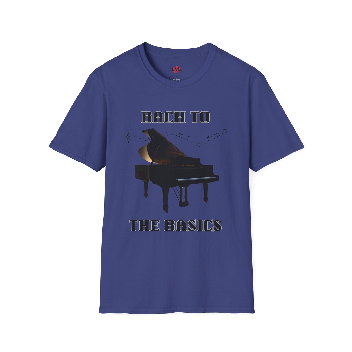 T-Shirt Bach to the Basics - Retro Music Lover Gift