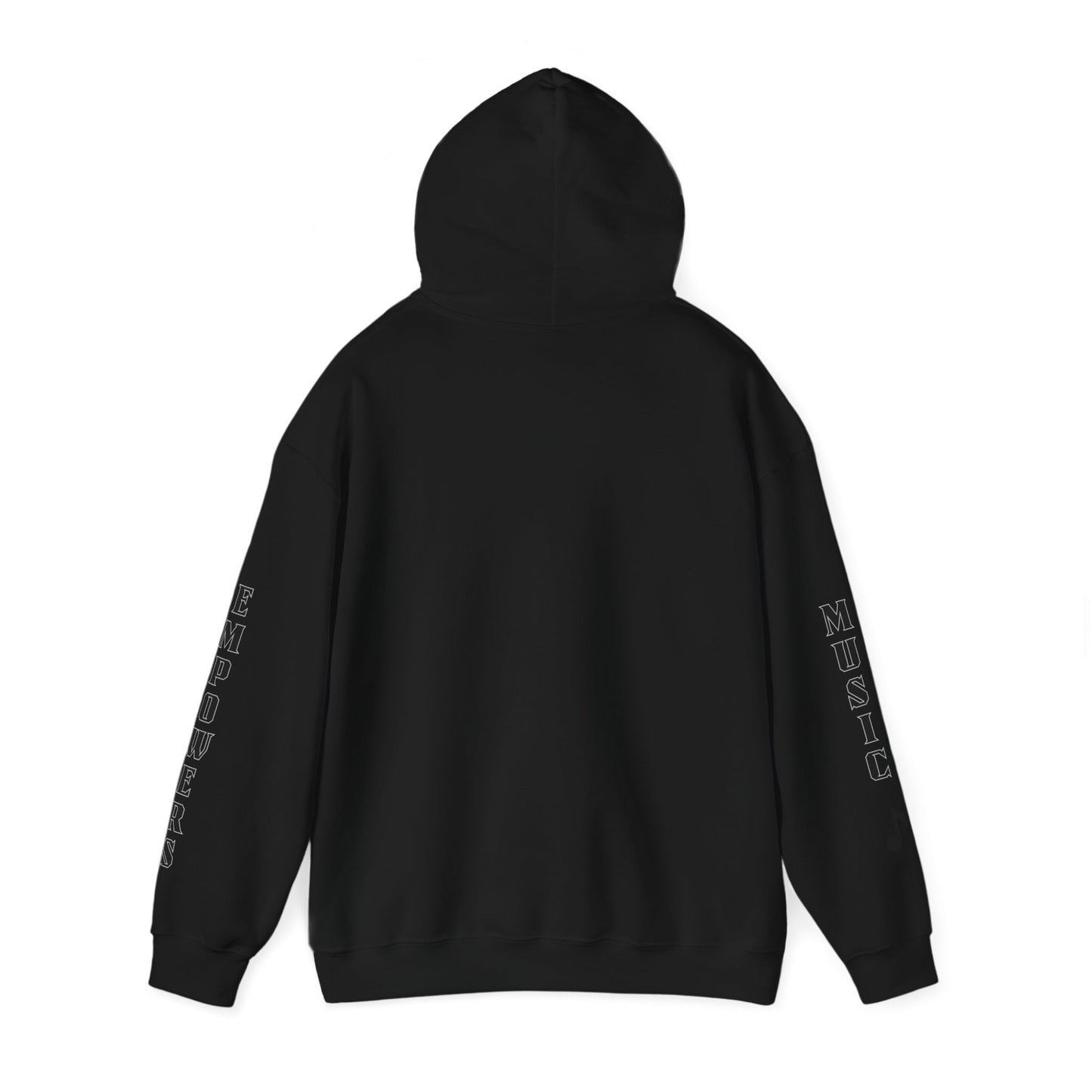 Hooded Sweatshirt Music Empowers Design