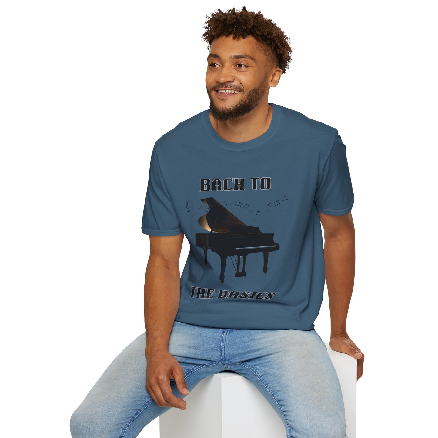 T-Shirt Bach to the Basics - Retro Music Lover Gift