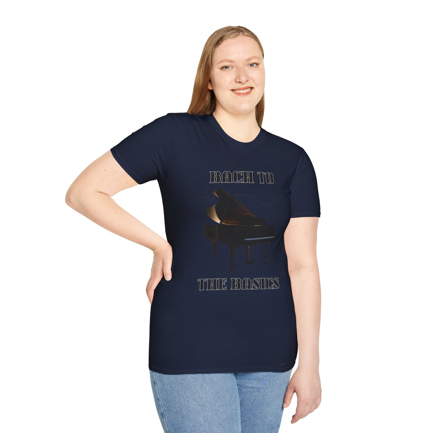 T-Shirt Bach to the Basics - Retro Music Lover Gift