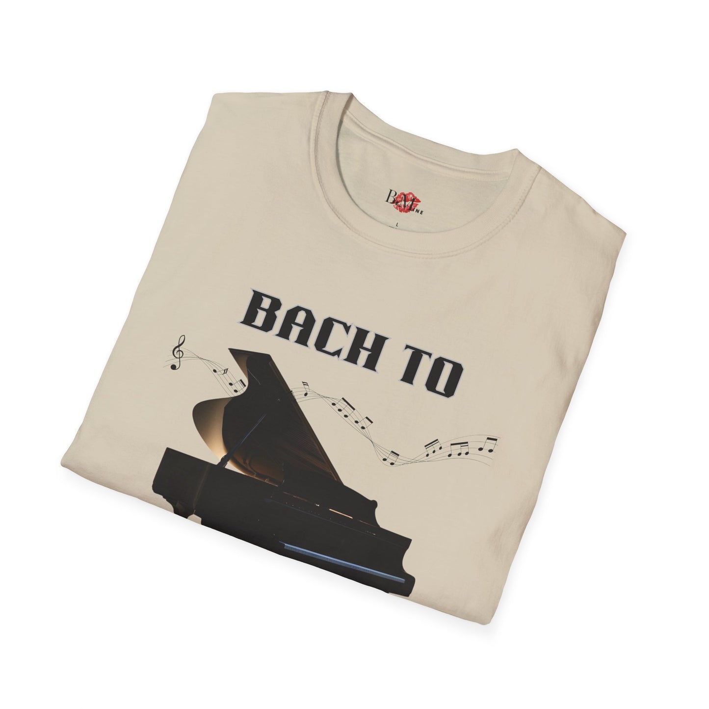 T-Shirt Bach to the Basics - Retro Music Lover Gift