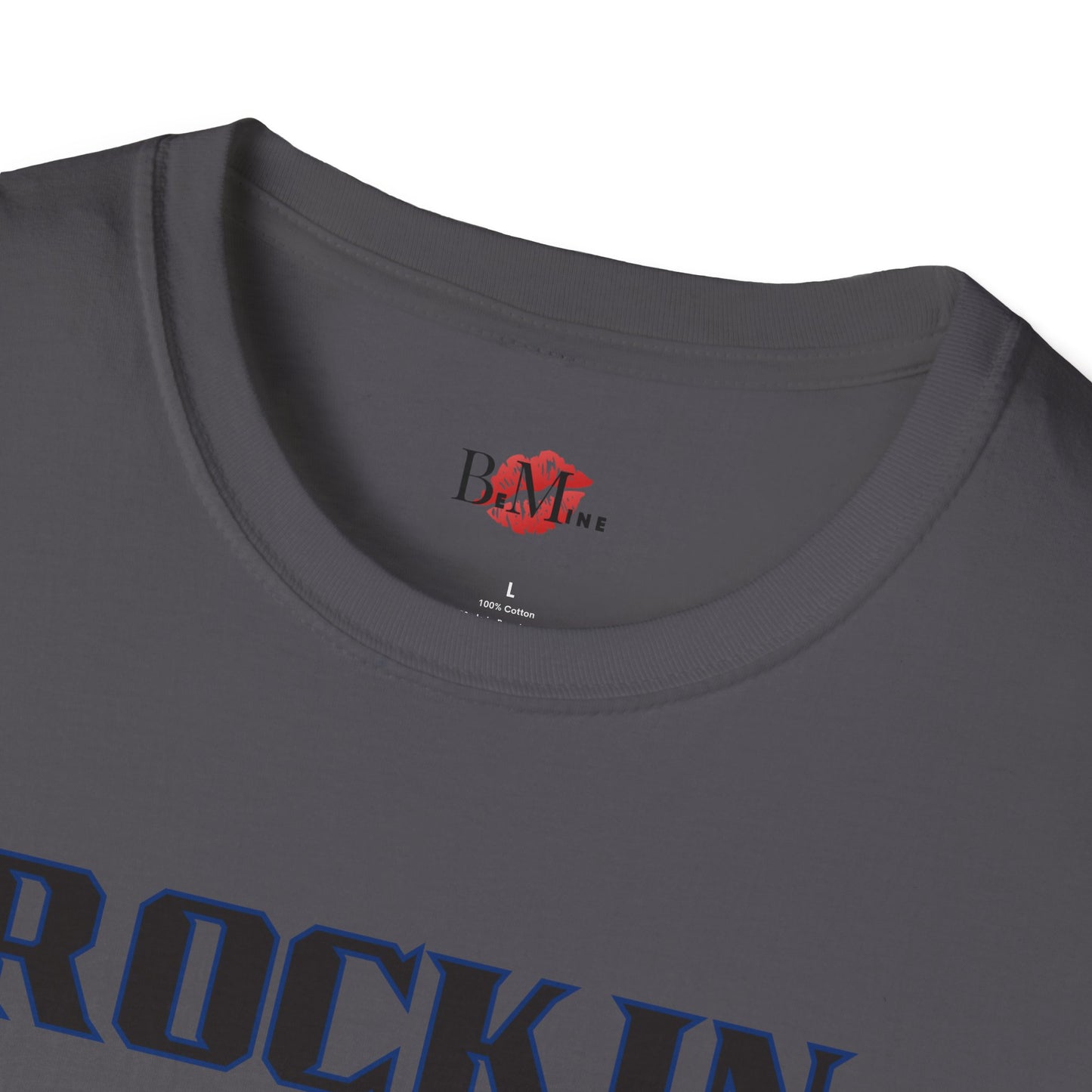 Rockin' My Guitar Unisex Softstyle T-Shirt - Perfect for Music Lovers
