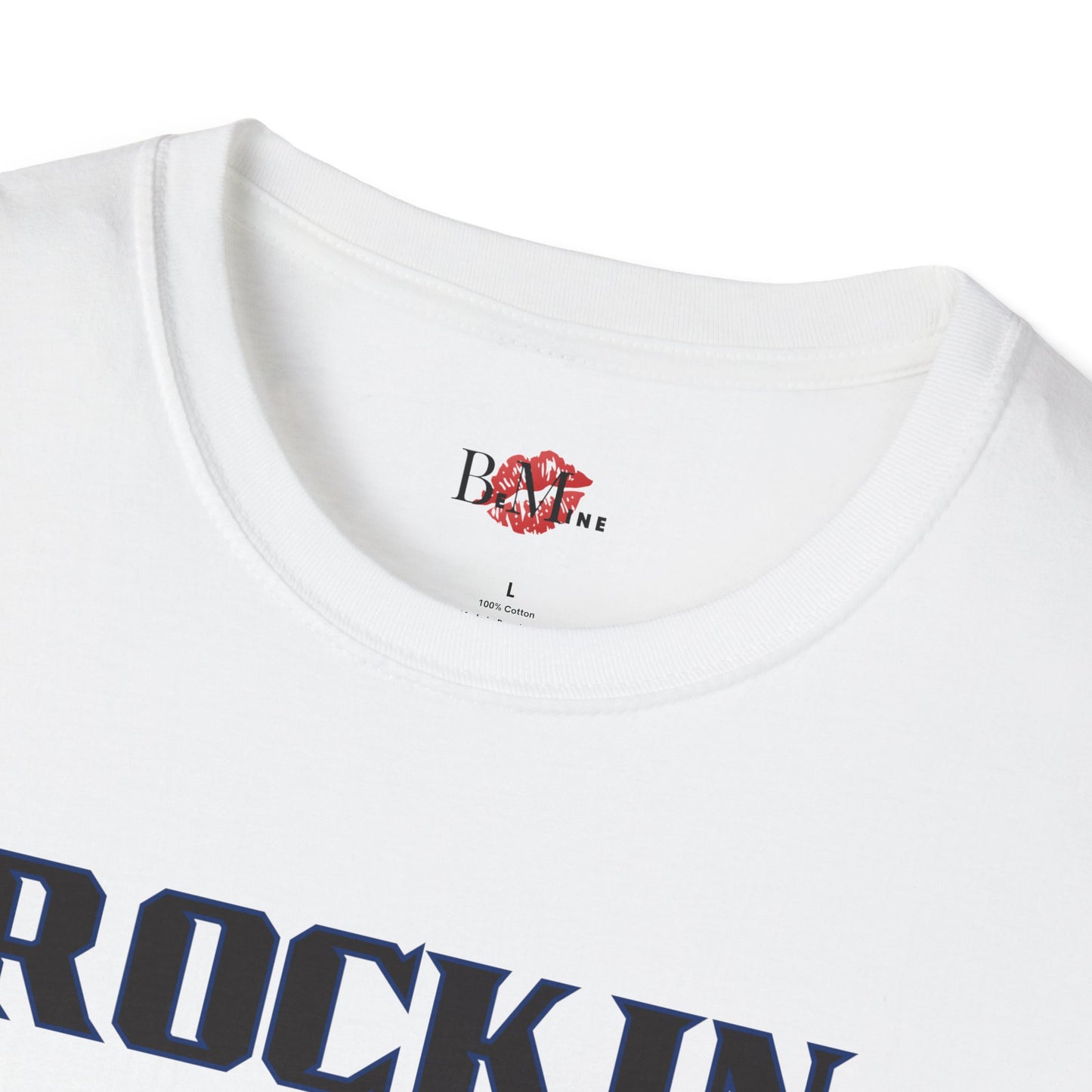 Rockin' My Guitar Unisex Softstyle T-Shirt - Perfect for Music Lovers