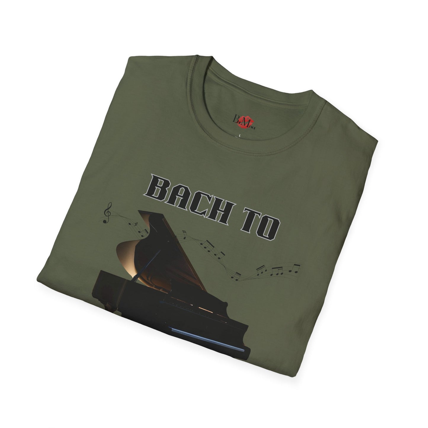 T-Shirt Bach to the Basics - Retro Music Lover Gift