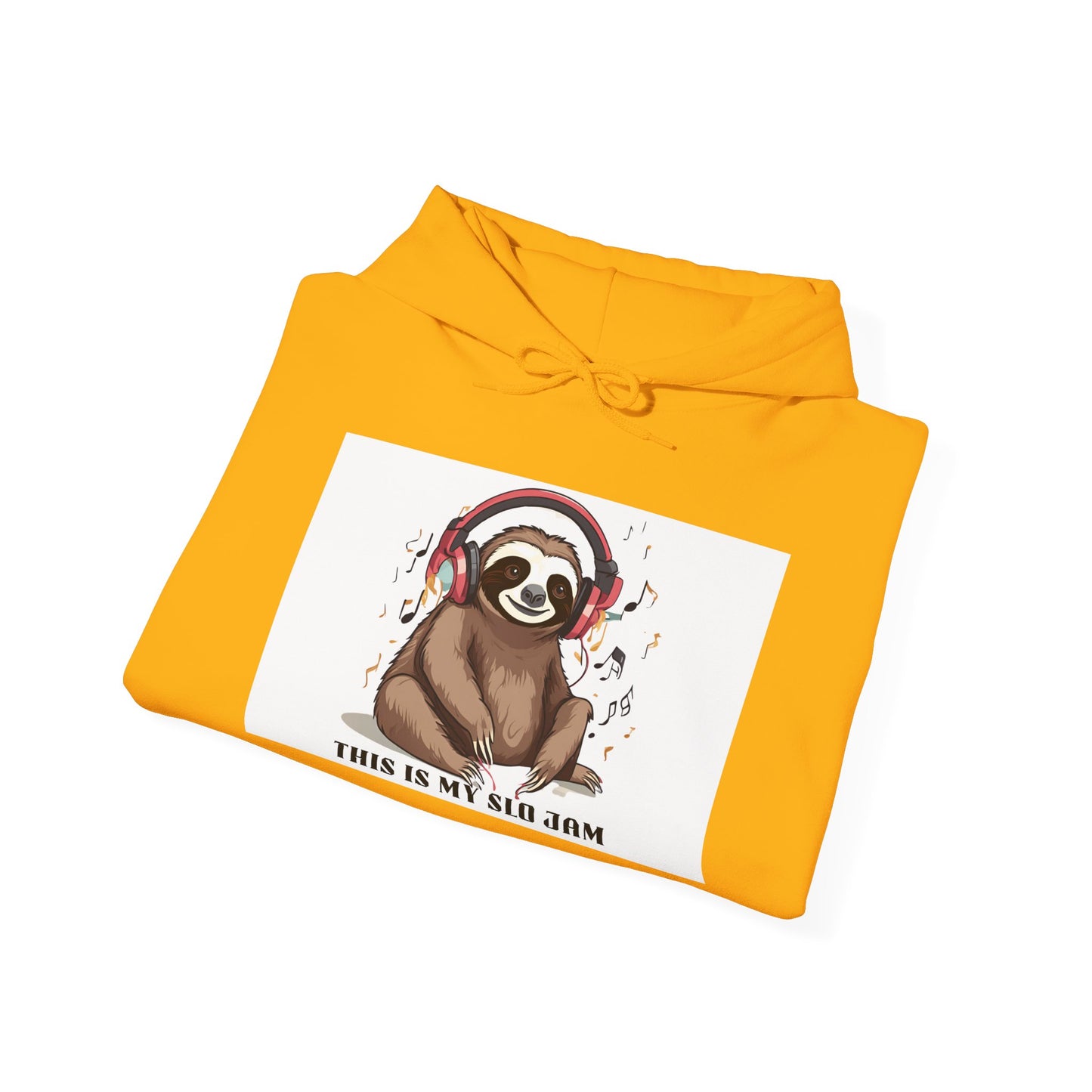 Sloth Heavy Blend Hoodie - Slo Jam Design