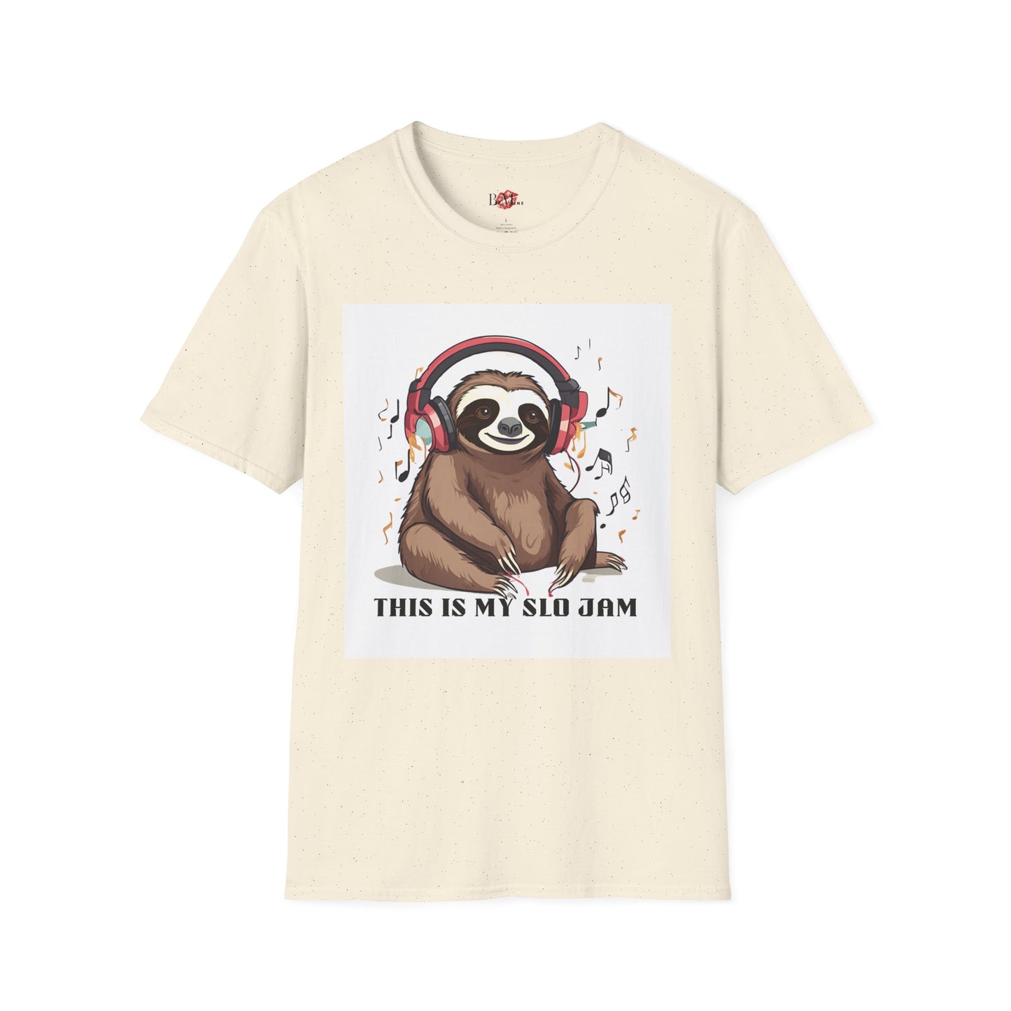 Sloth Softstyle T-Shirt - 'This is my Slo jam sloth'
