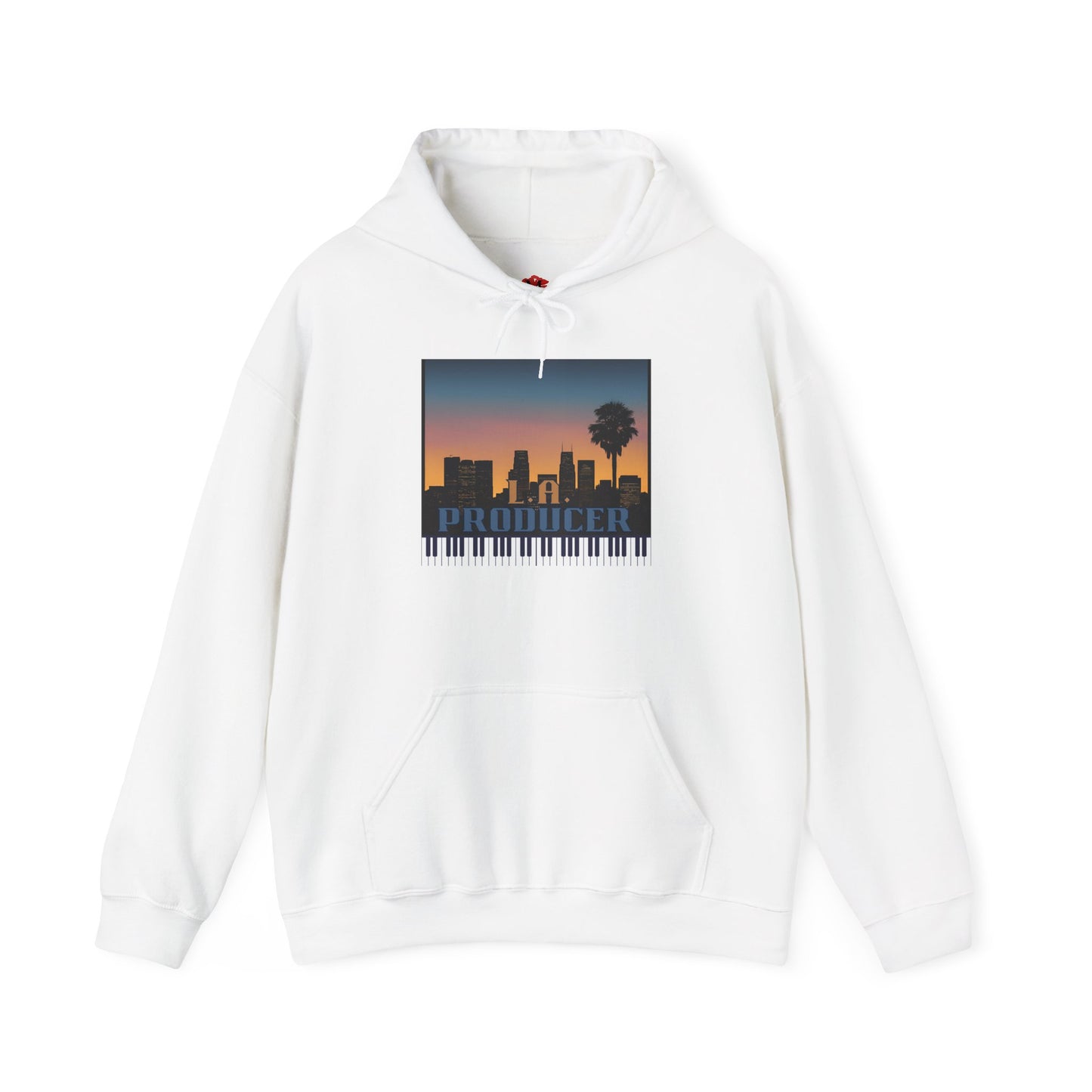 Hooded Sweatshirt L A Producer Black