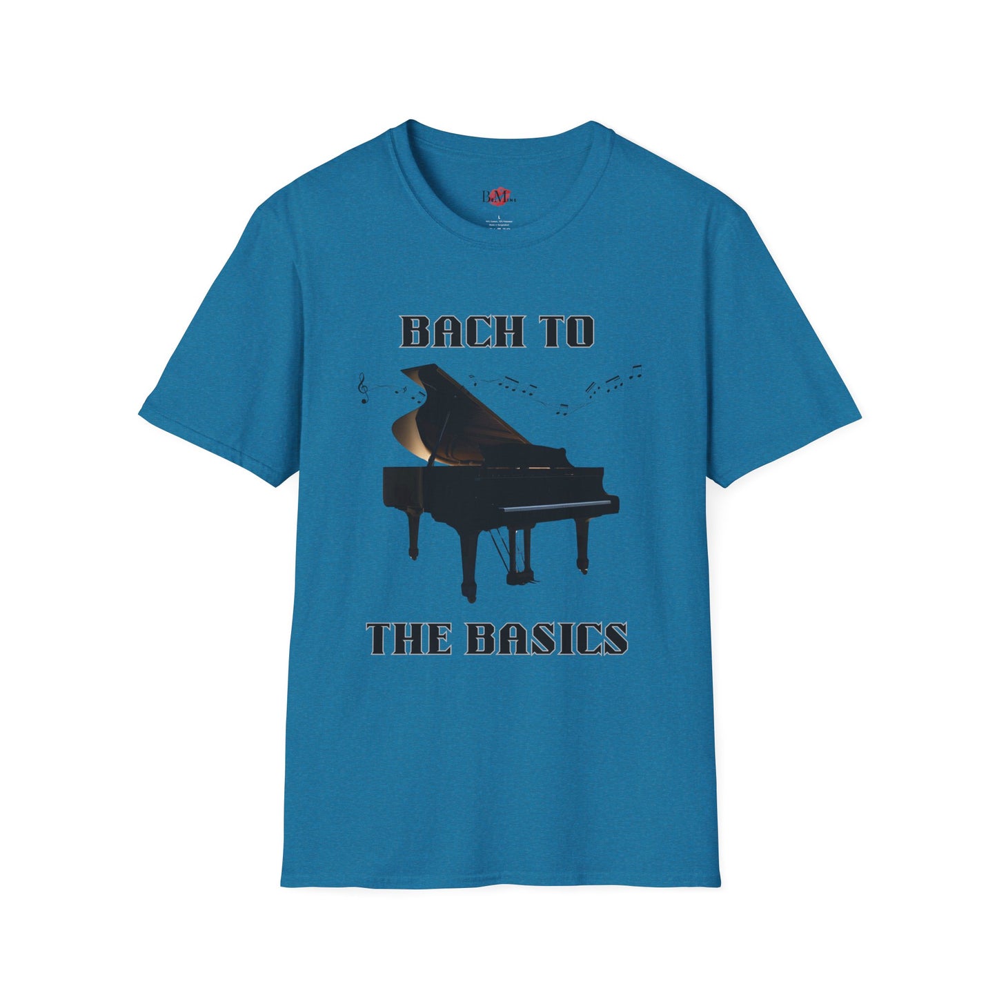 T-Shirt Bach to the Basics - Retro Music Lover Gift