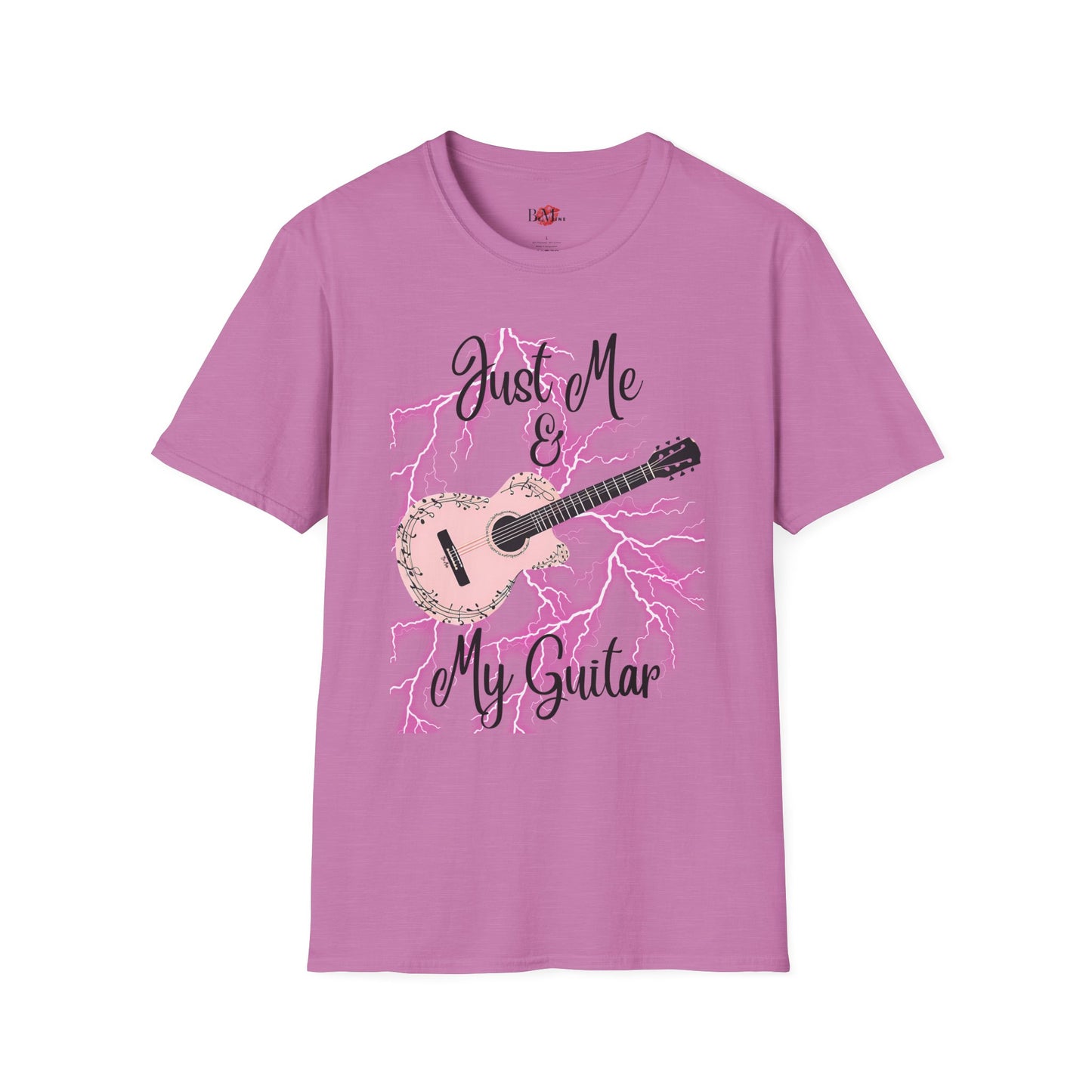Guitarist Unisex T-Shirt - Just Me And My Guitar Design
