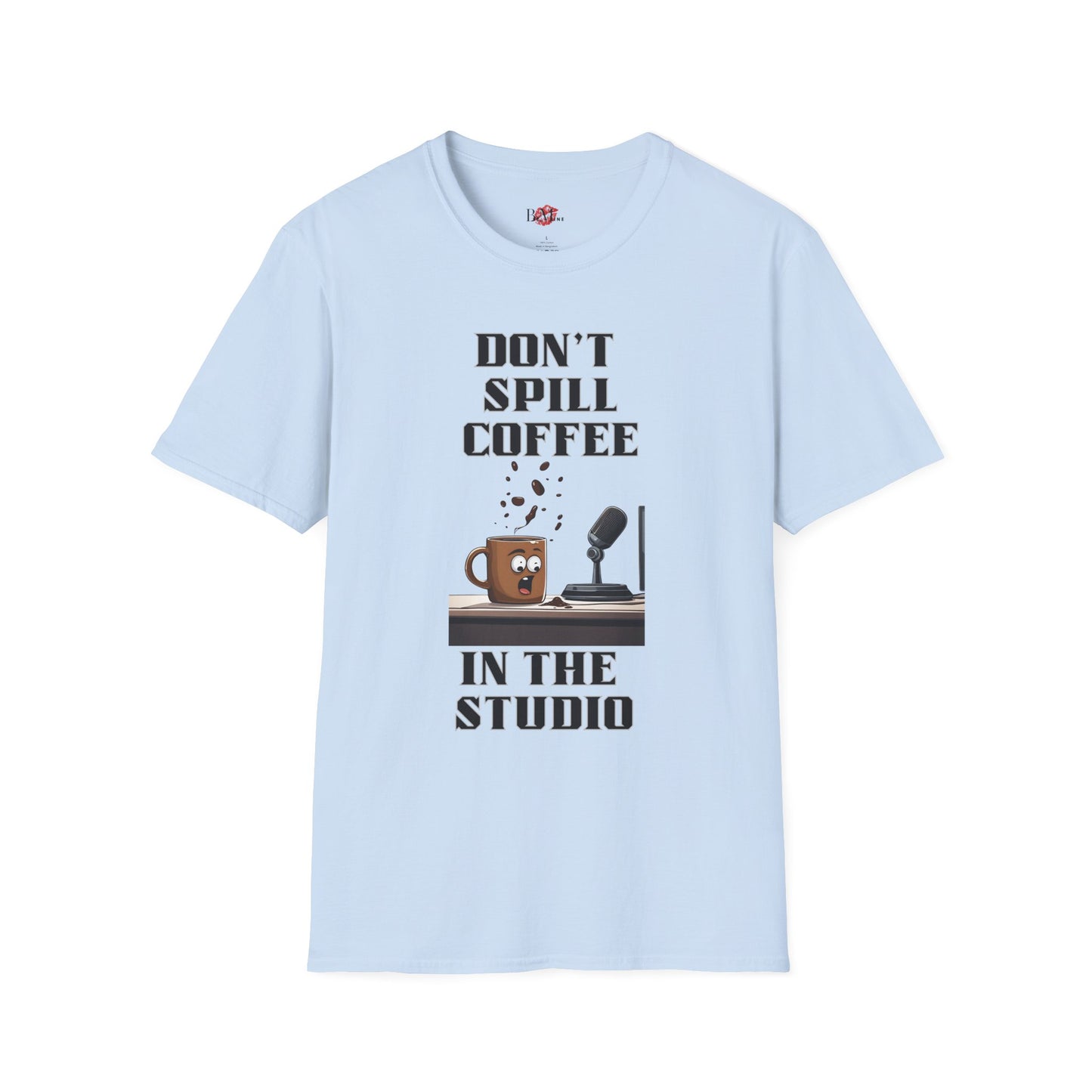 Coffee Studio Unisex Softstyle T-Shirt - Don't Spill