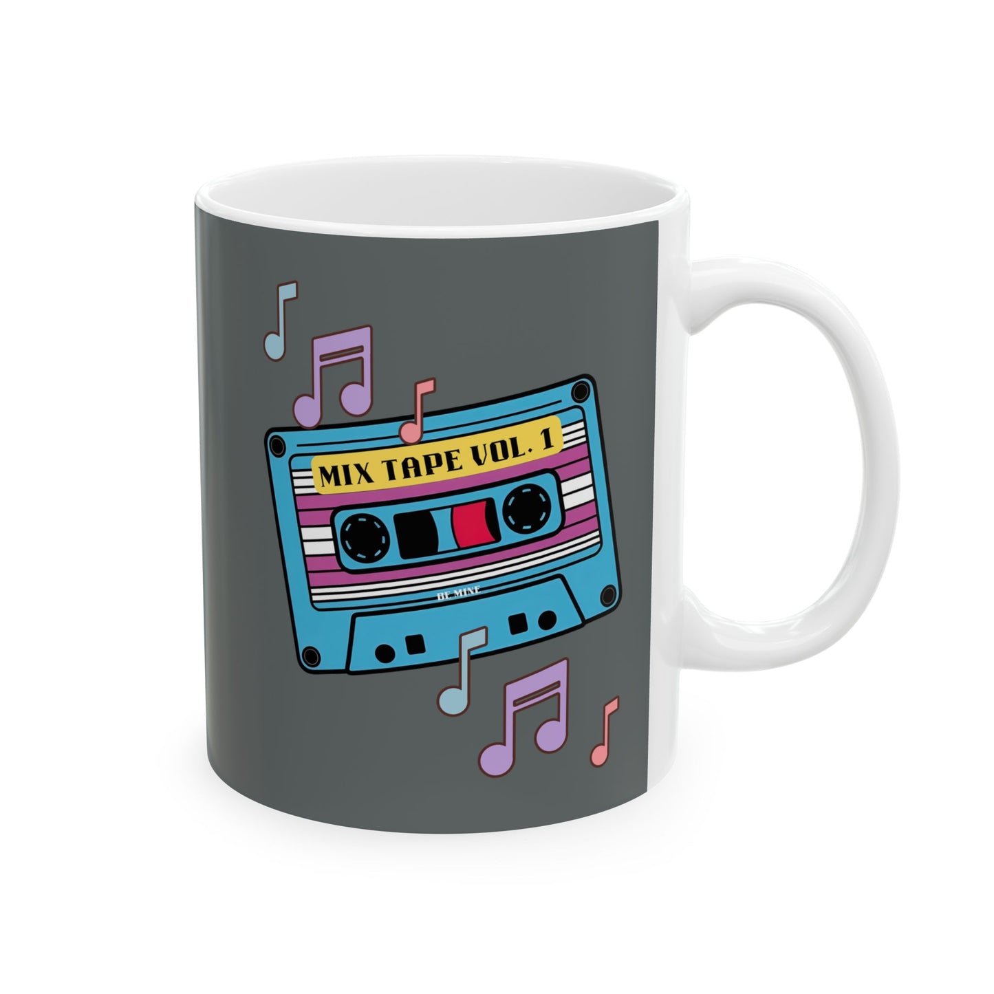 Retro Music Cassette Ceramic Mug - Perfect for Music Lovers & Gift Giving