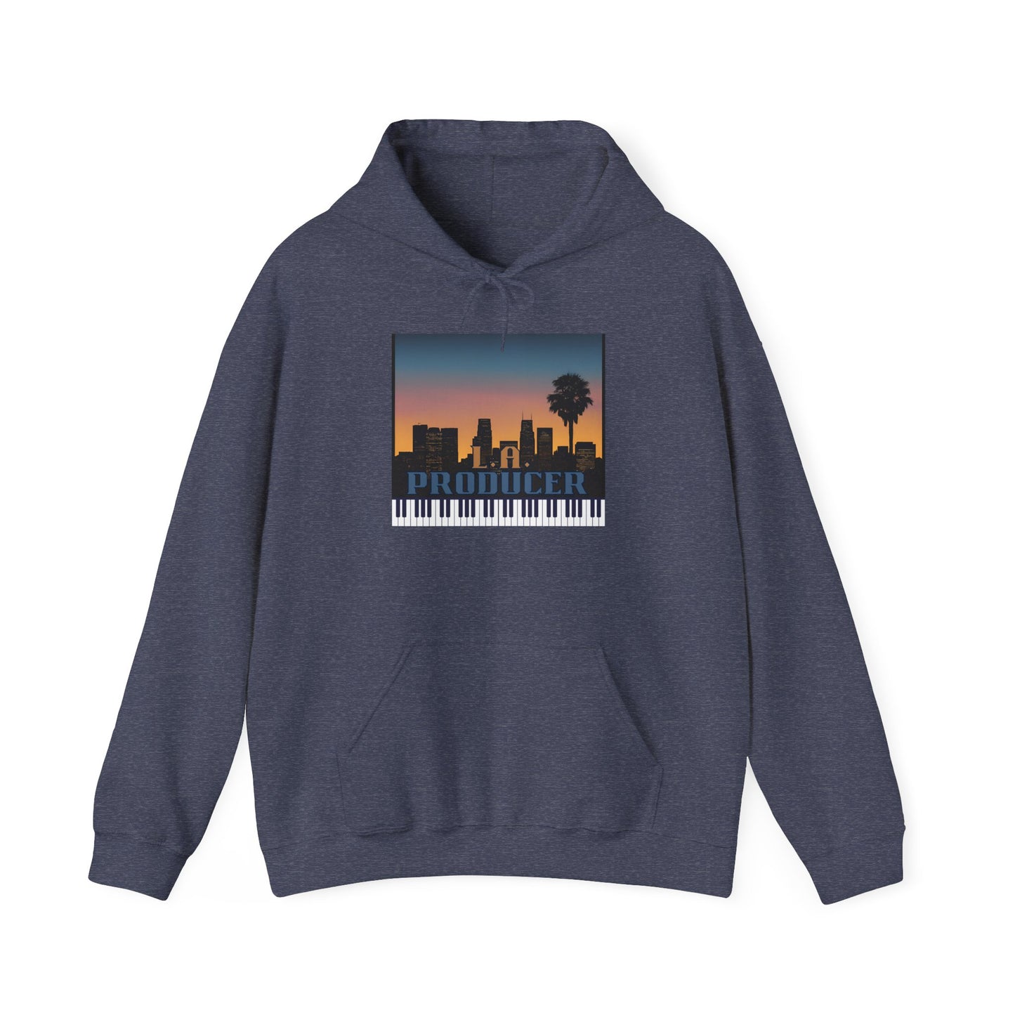 Hooded Sweatshirt L A Producer Black