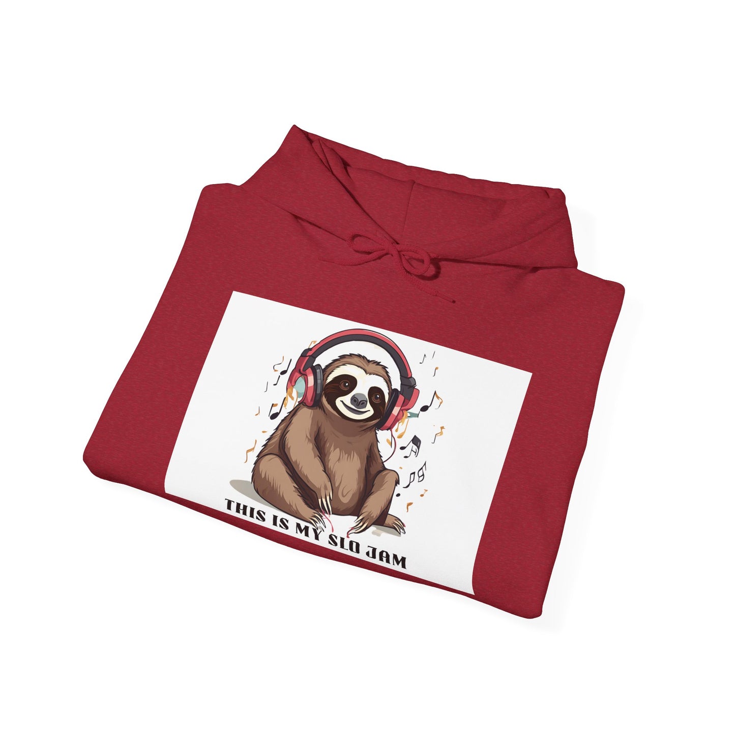 Sloth Heavy Blend Hoodie - Slo Jam Design