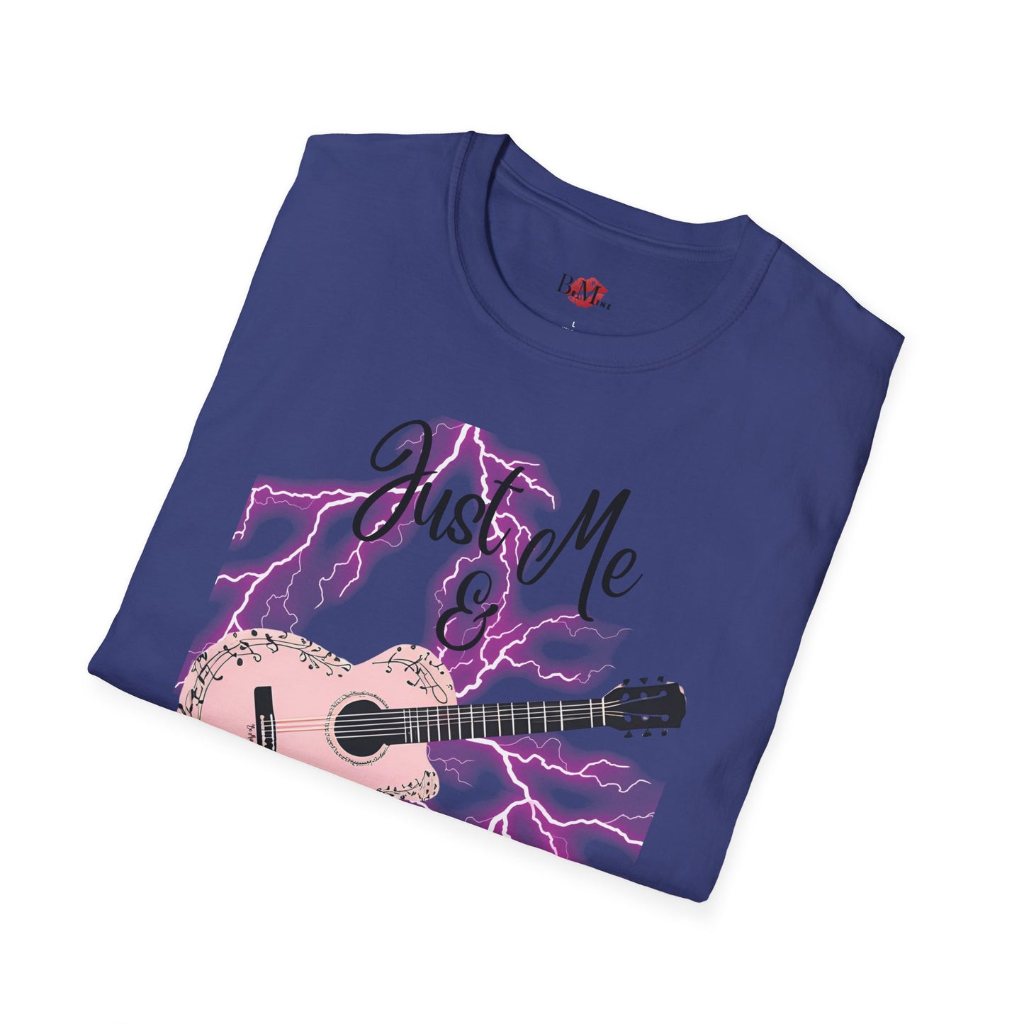 Guitarist Unisex T-Shirt - Just Me And My Guitar Design