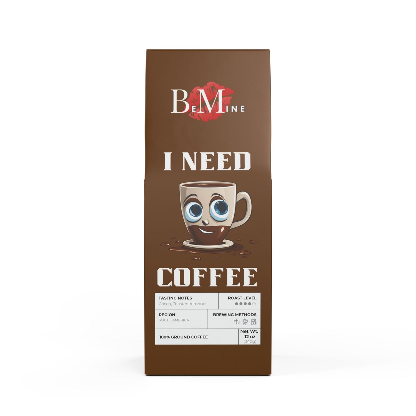 I Need Coffee! Cascades Blend (Medium-Dark Roast)