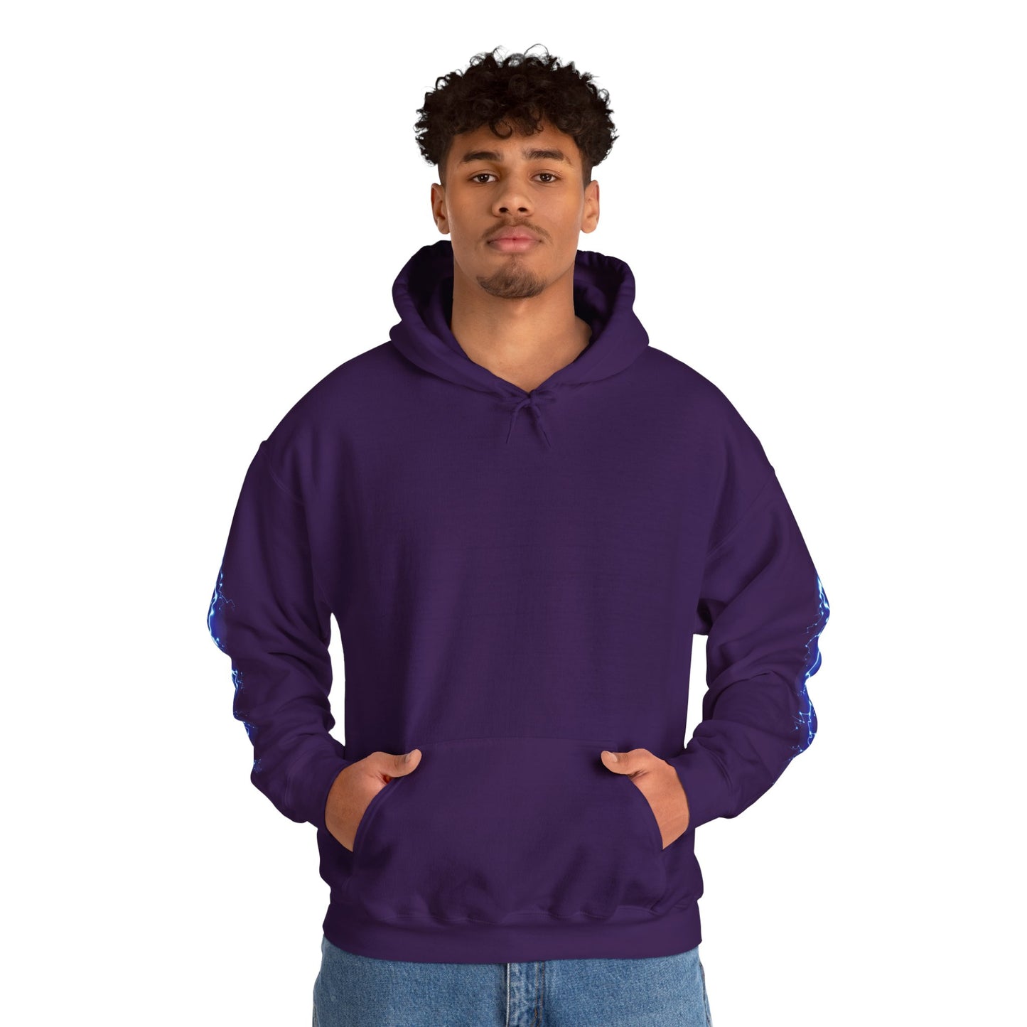 Rockin' My Guitar Hoodie - Unisex Heavy Blend™ Sweatshirt for Music Lovers