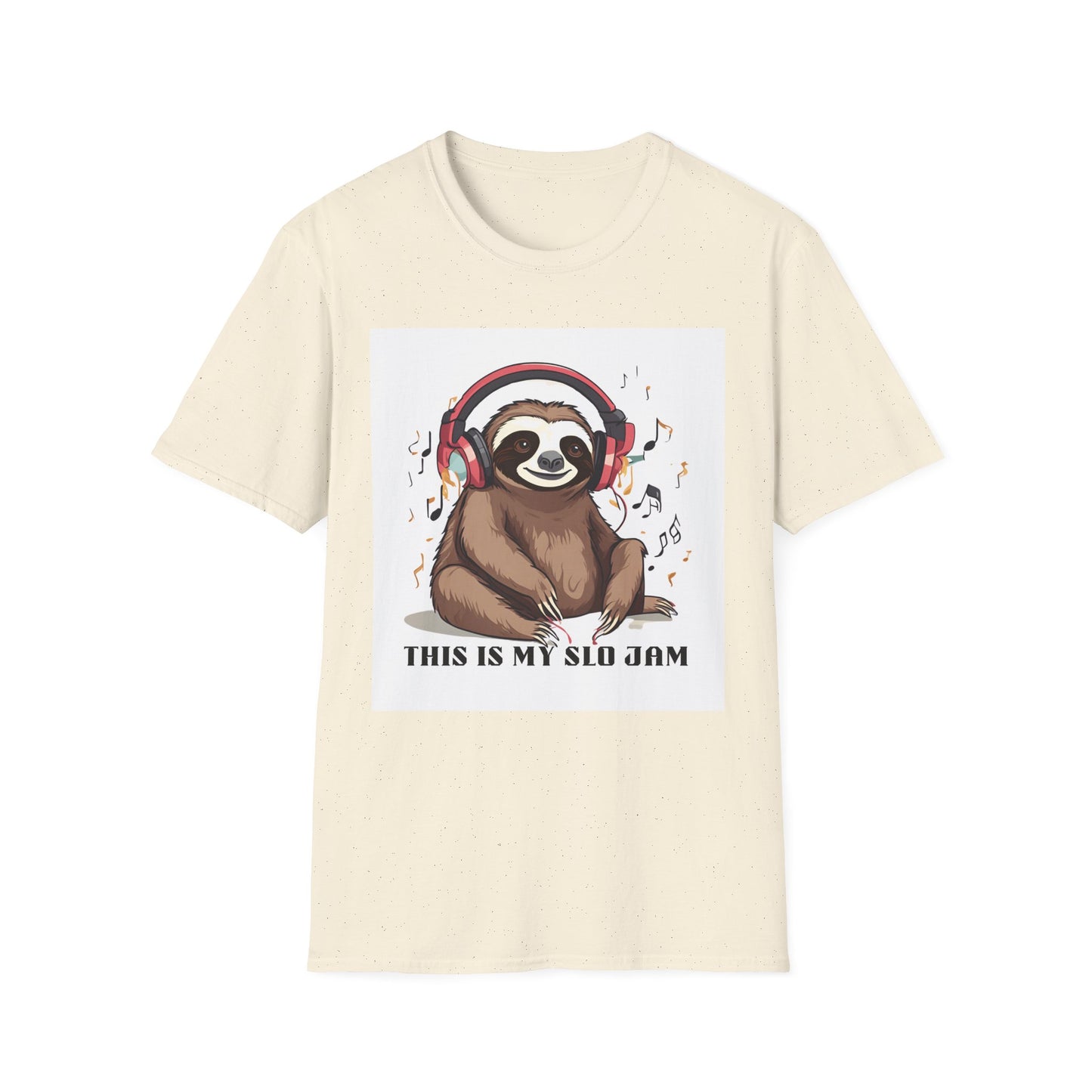 Sloth Softstyle T-Shirt - 'This is my Slo jam sloth'