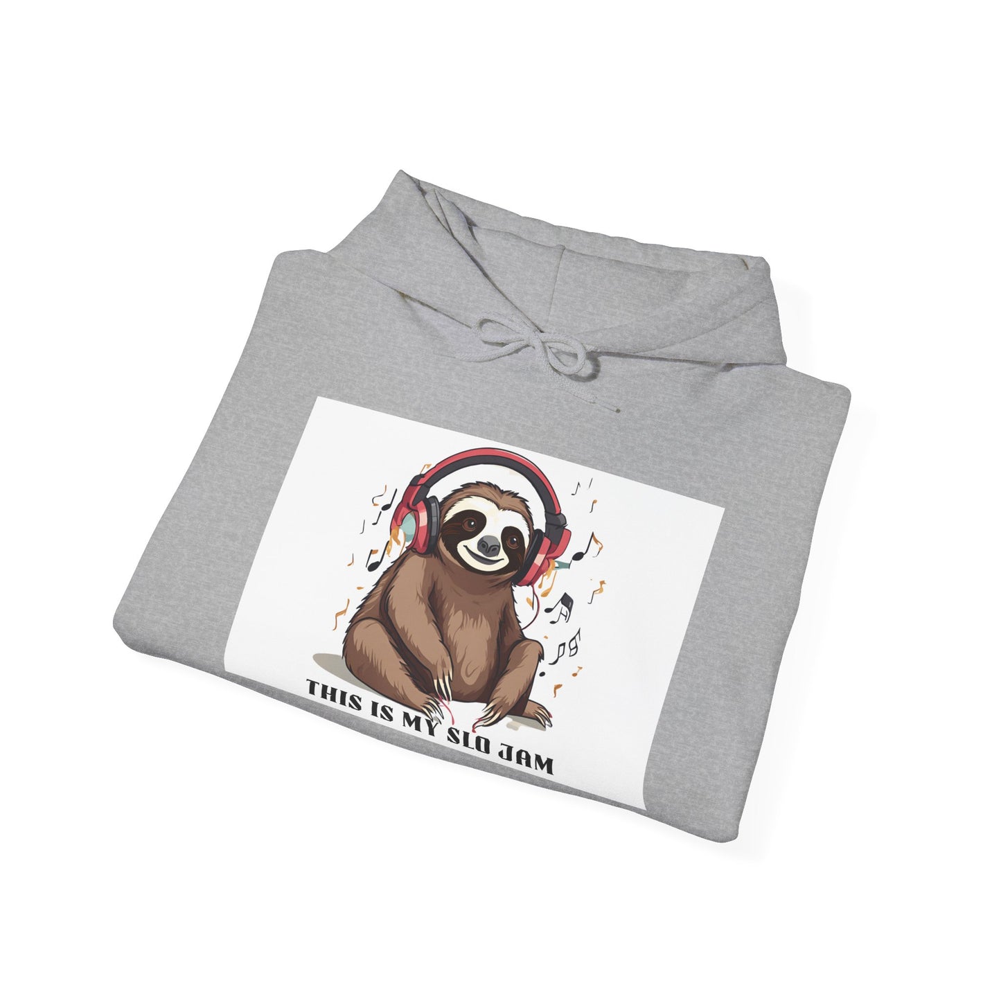 Sloth Heavy Blend Hoodie - Slo Jam Design